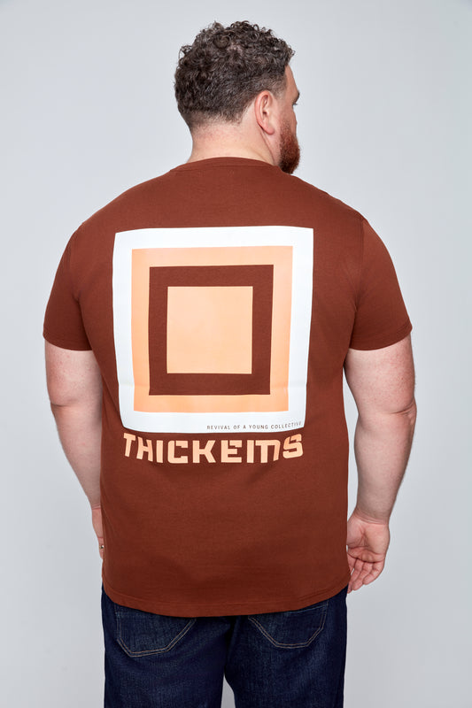 T-shirt graphique à col rond pour homme