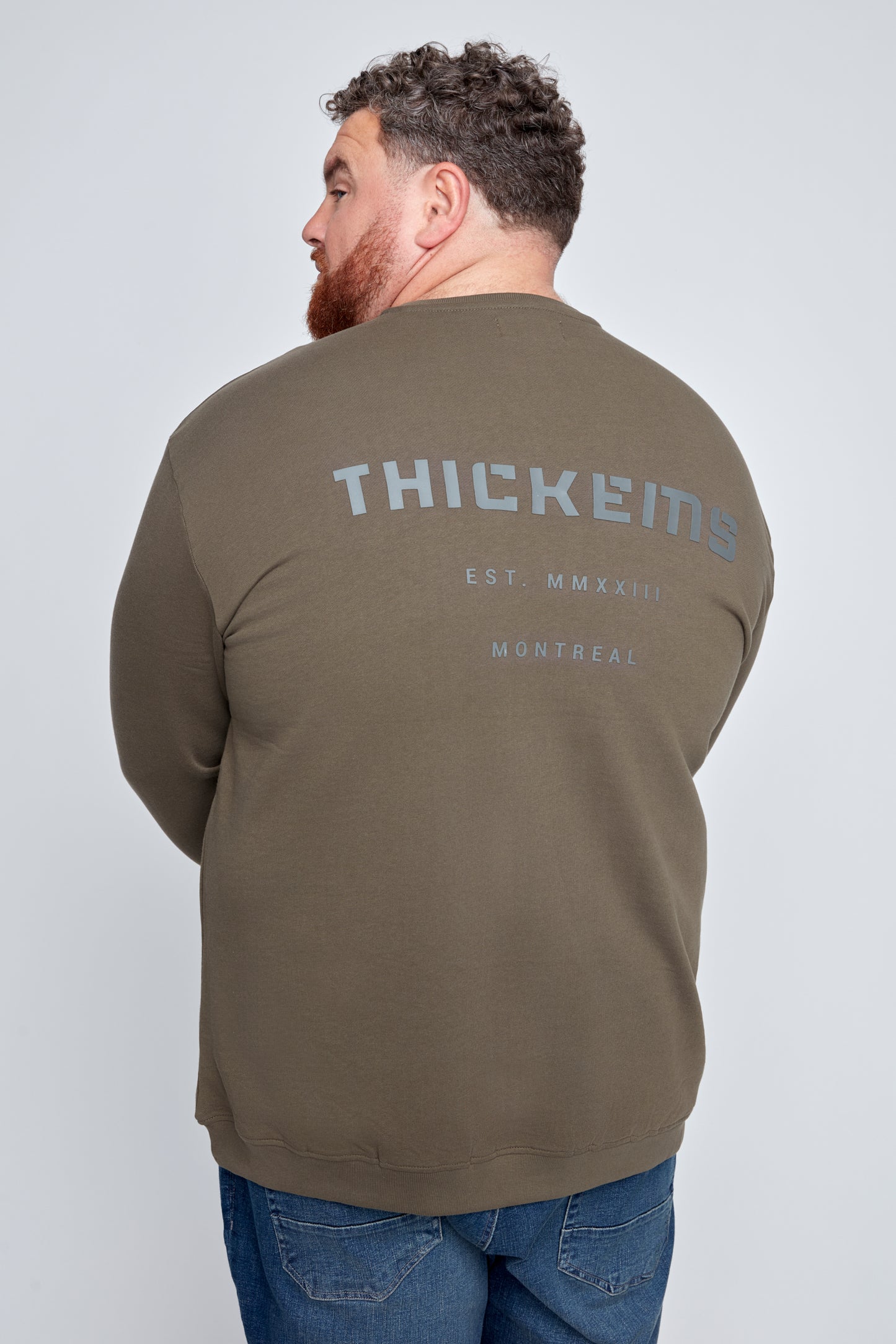Men’s Long-Sleeve Crew-Neck Sweater