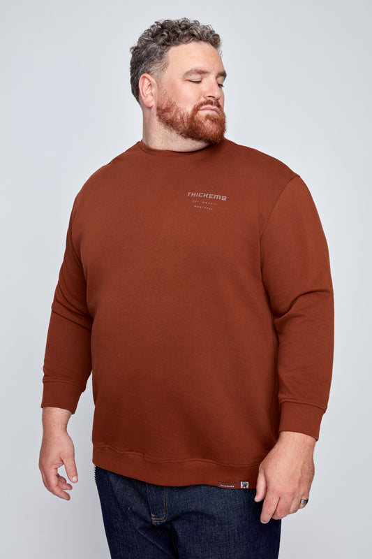 Men’s Long-Sleeve Crew-Neck Sweater