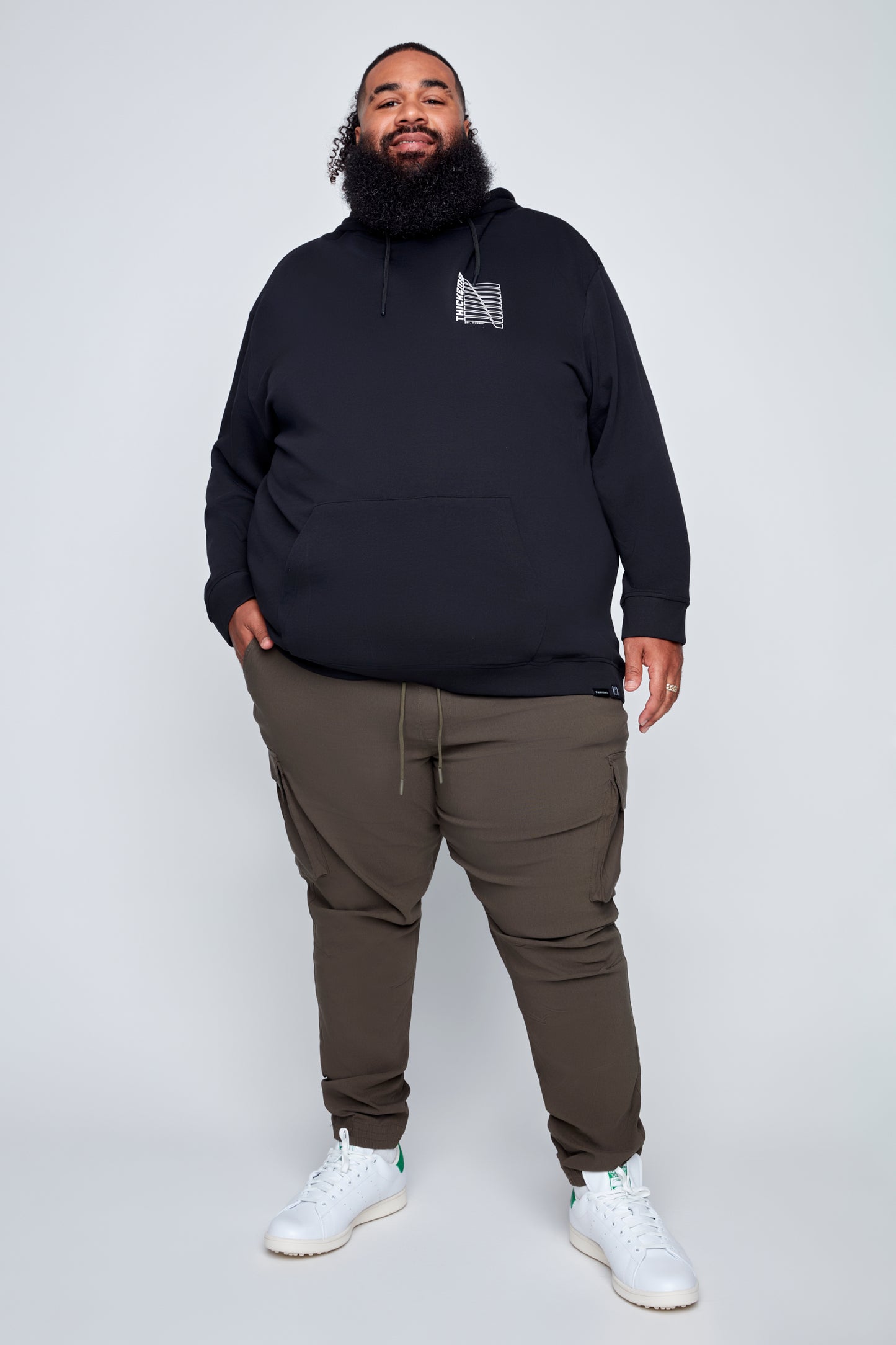 Men’s Long-Sleeve Pop-Over Hoodie