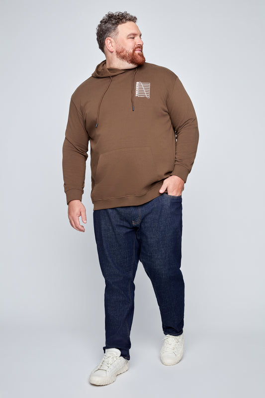 Men’s Long-Sleeve Pop-Over Hoodie
