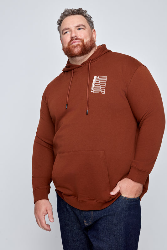 Men’s Long-Sleeve Pop-Over Hoodie
