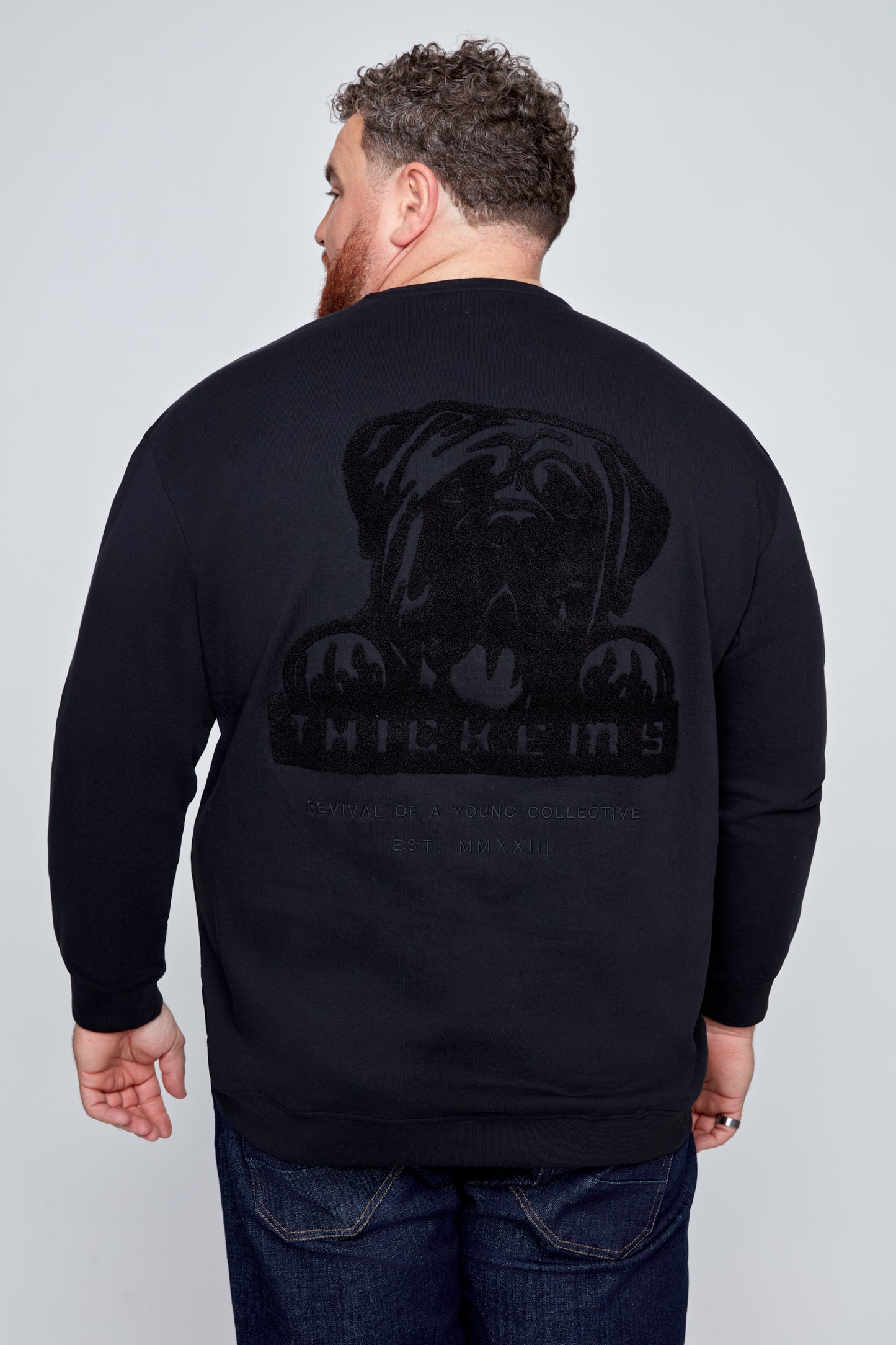 Men’s Long-Sleeve Crew-Neck Sweater
