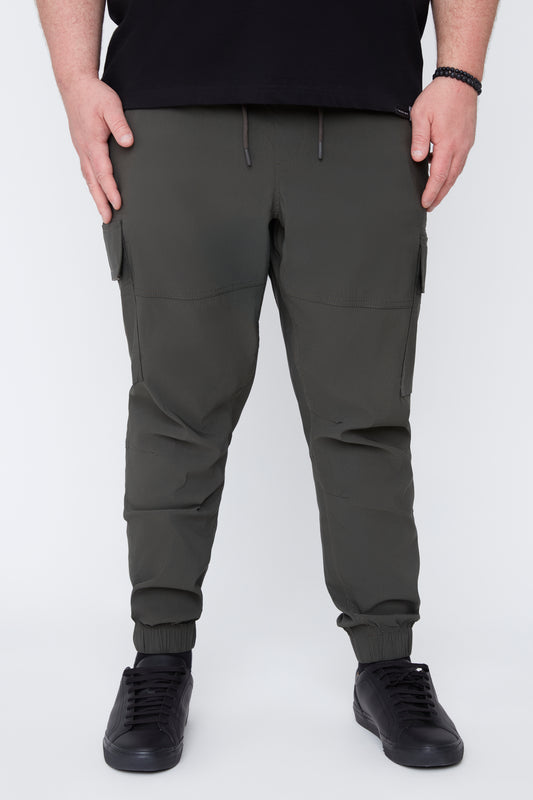 Pantalon de jogging cargo à enfiler Rip Stop pour hommes