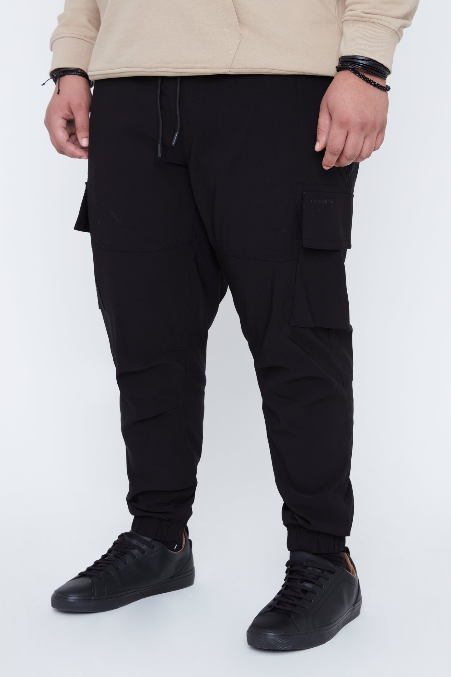 Pantalon de jogging cargo à enfiler Rip Stop pour hommes