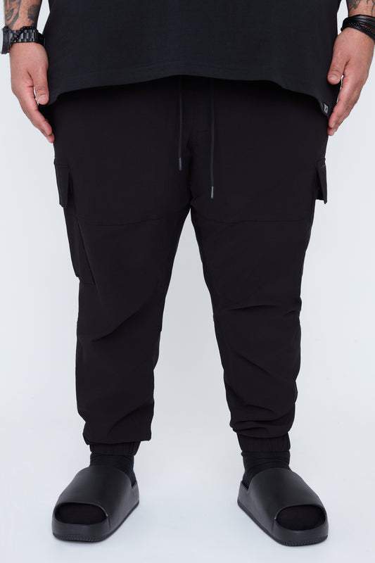Pantalon de jogging cargo à enfiler Rip Stop pour hommes