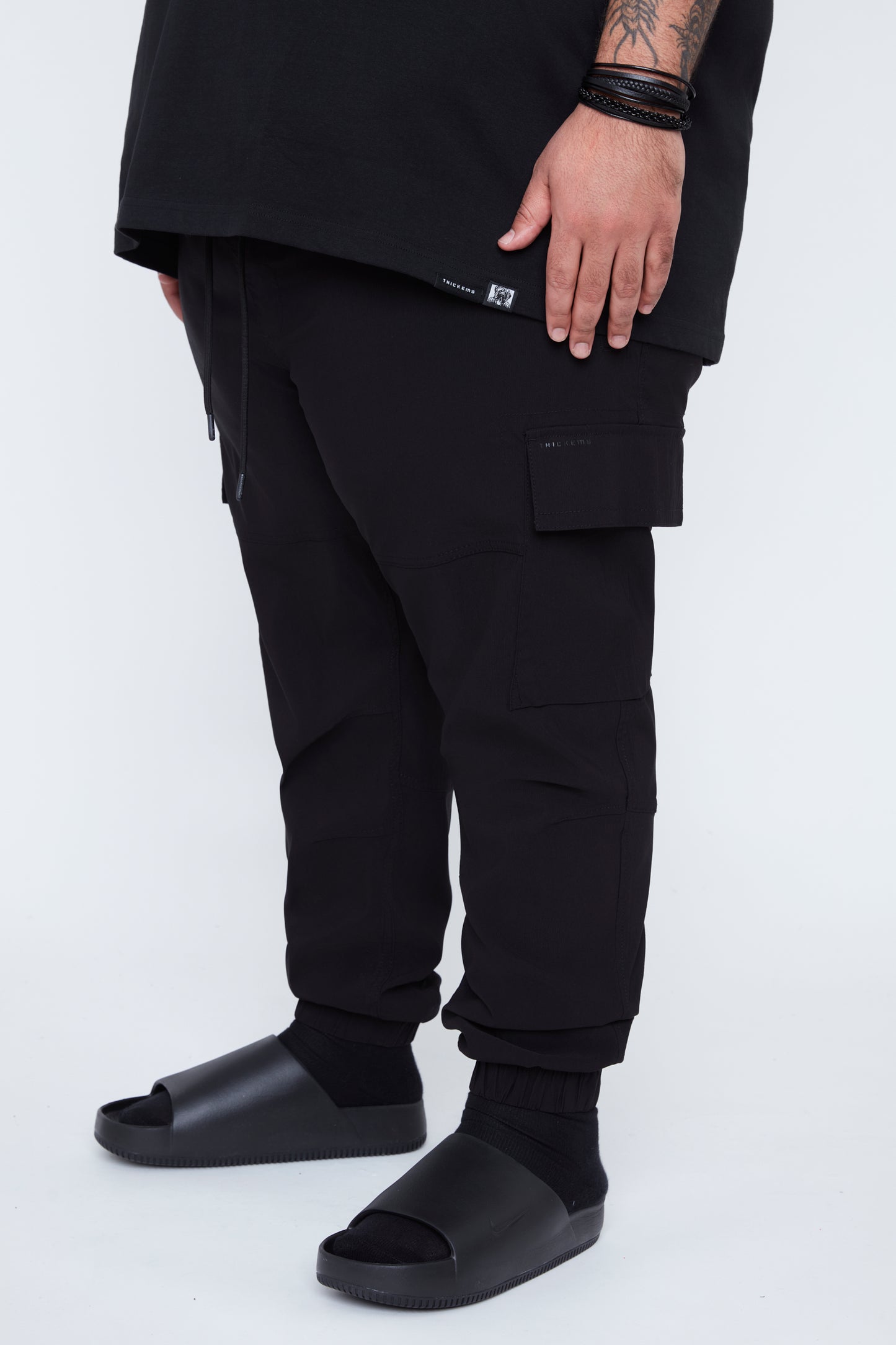 Pantalon de jogging cargo à enfiler Rip Stop pour hommes