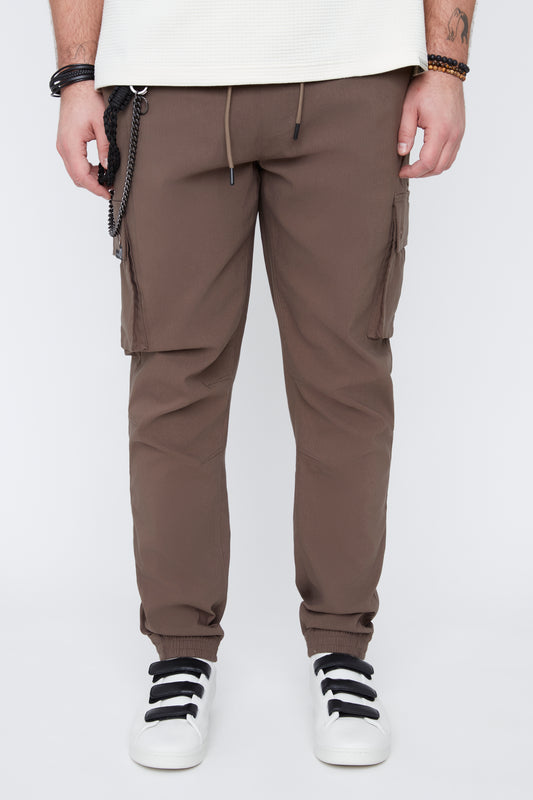 Pantalon de jogging cargo à enfiler pour homme
