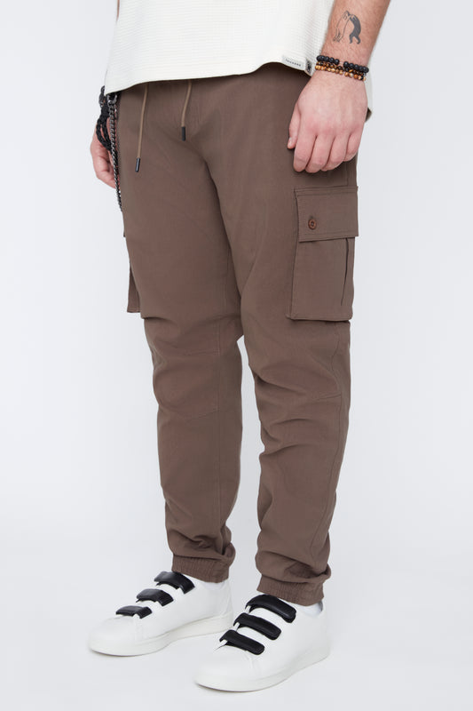 Pantalon de jogging cargo à enfiler pour homme