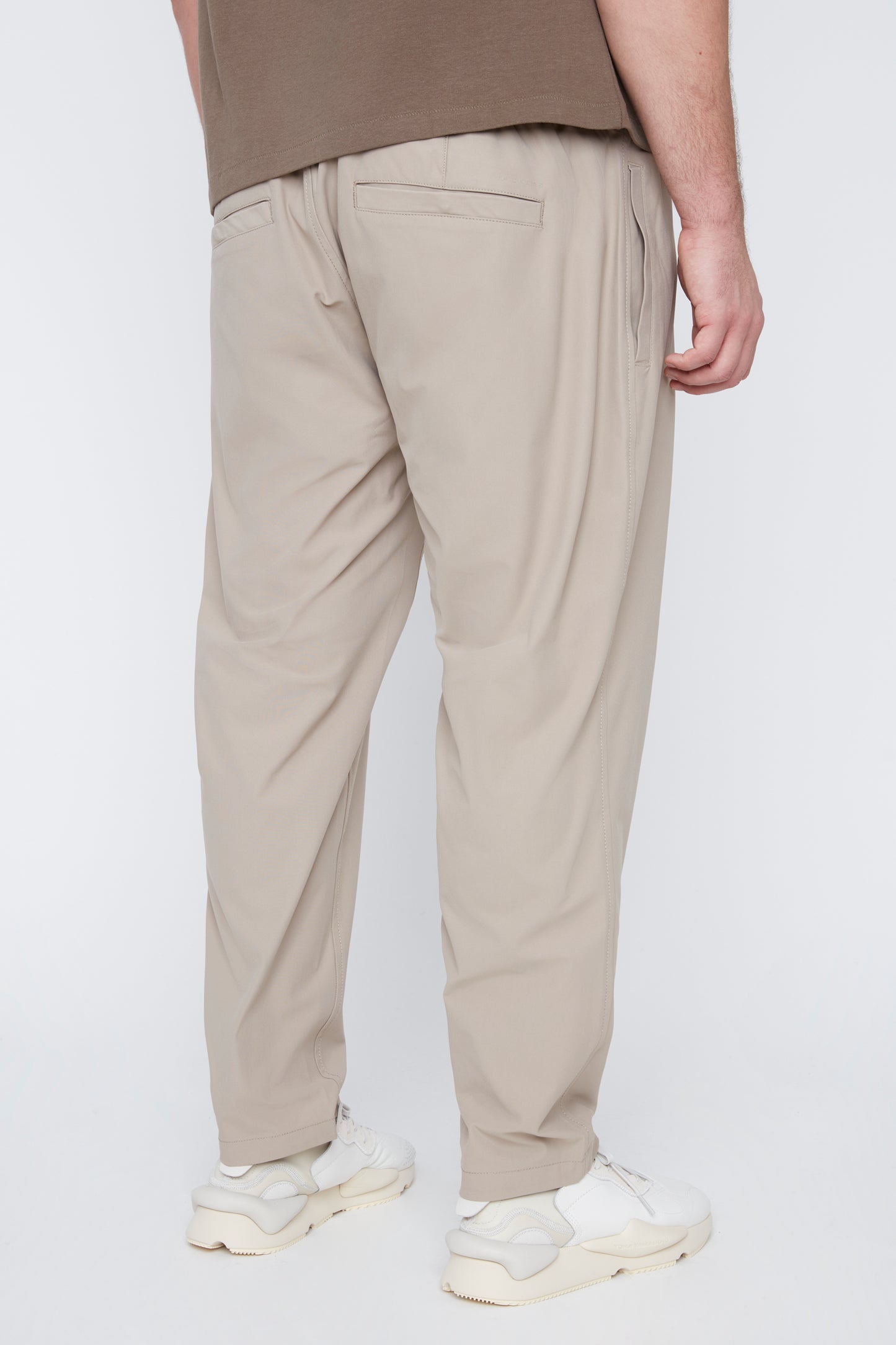 Pantalon à enfiler en maille chaîne pour homme