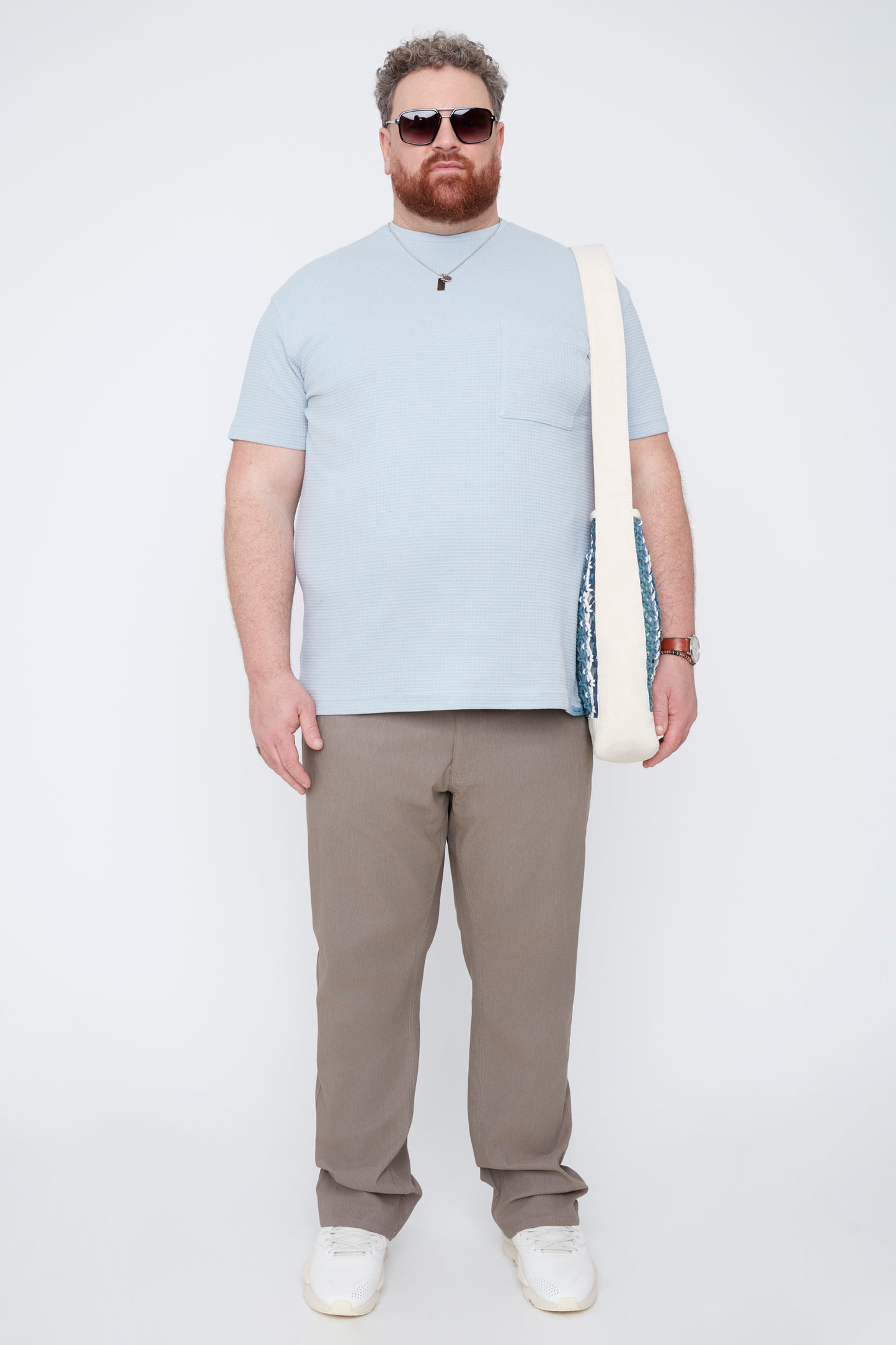 Men's Textured 5-Pocket Pant