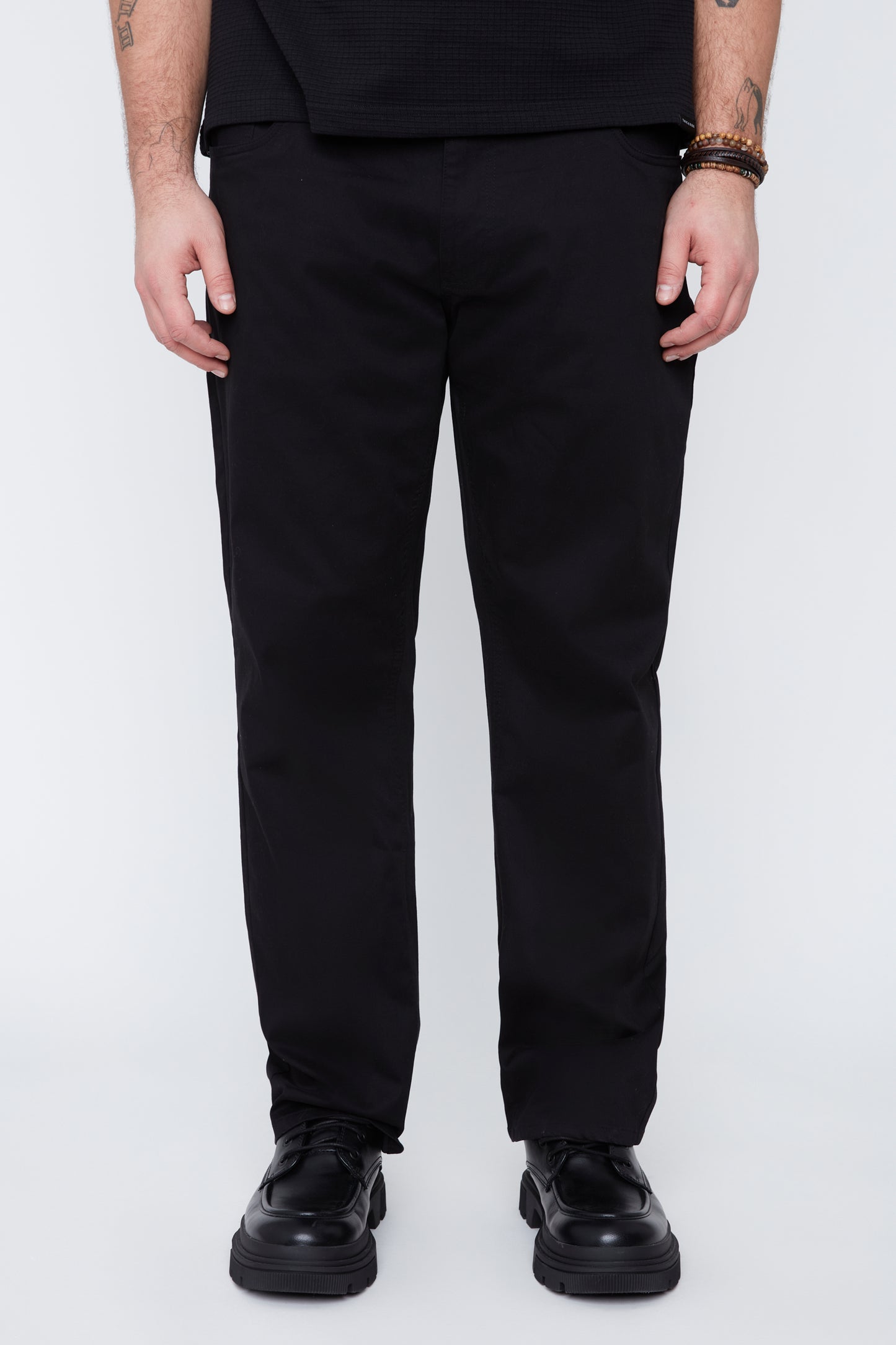 Men's Cotton-Blend 5-Pocket Pant
