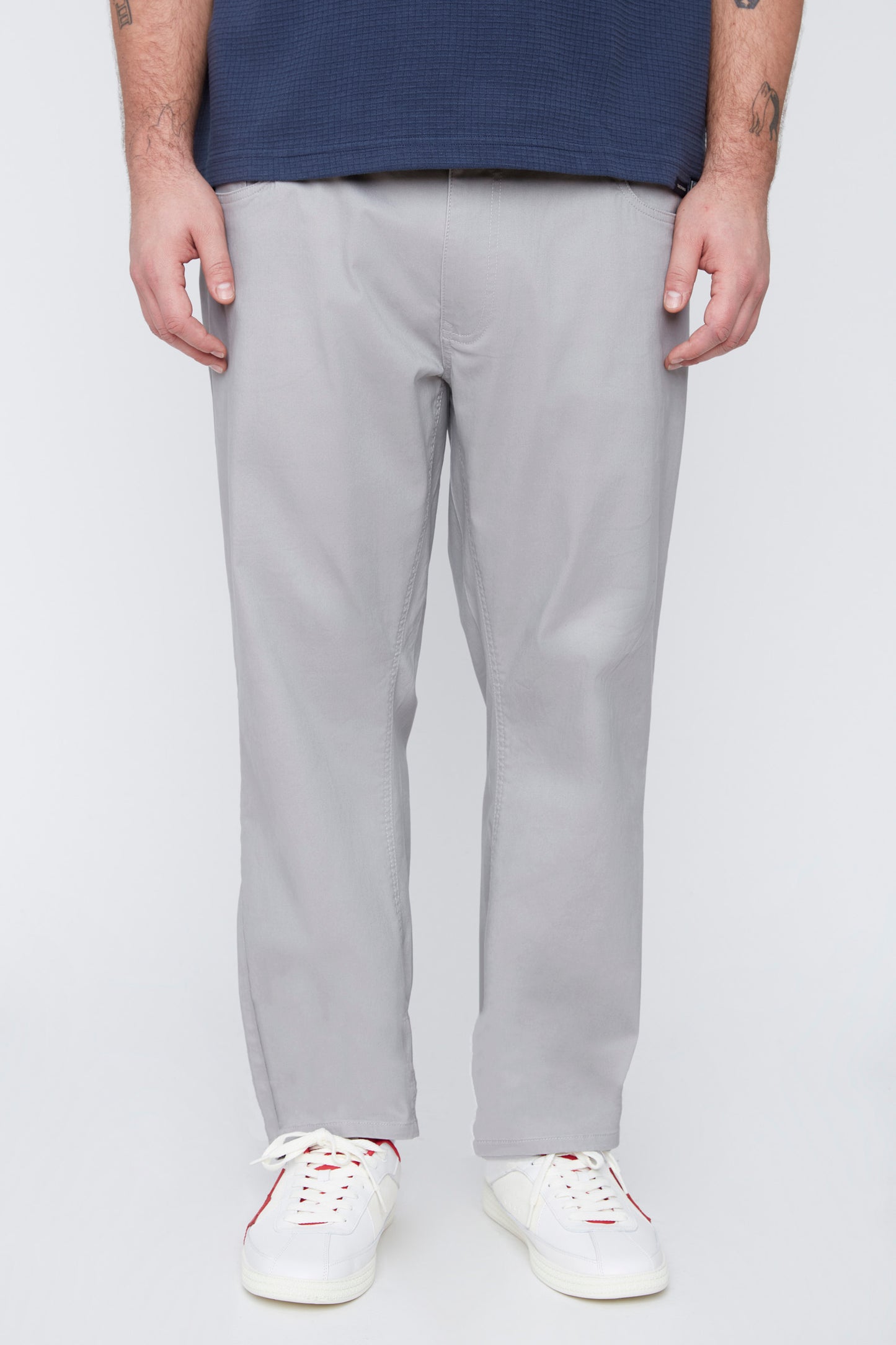 Men's Cotton-Blend 5-Pocket Pant