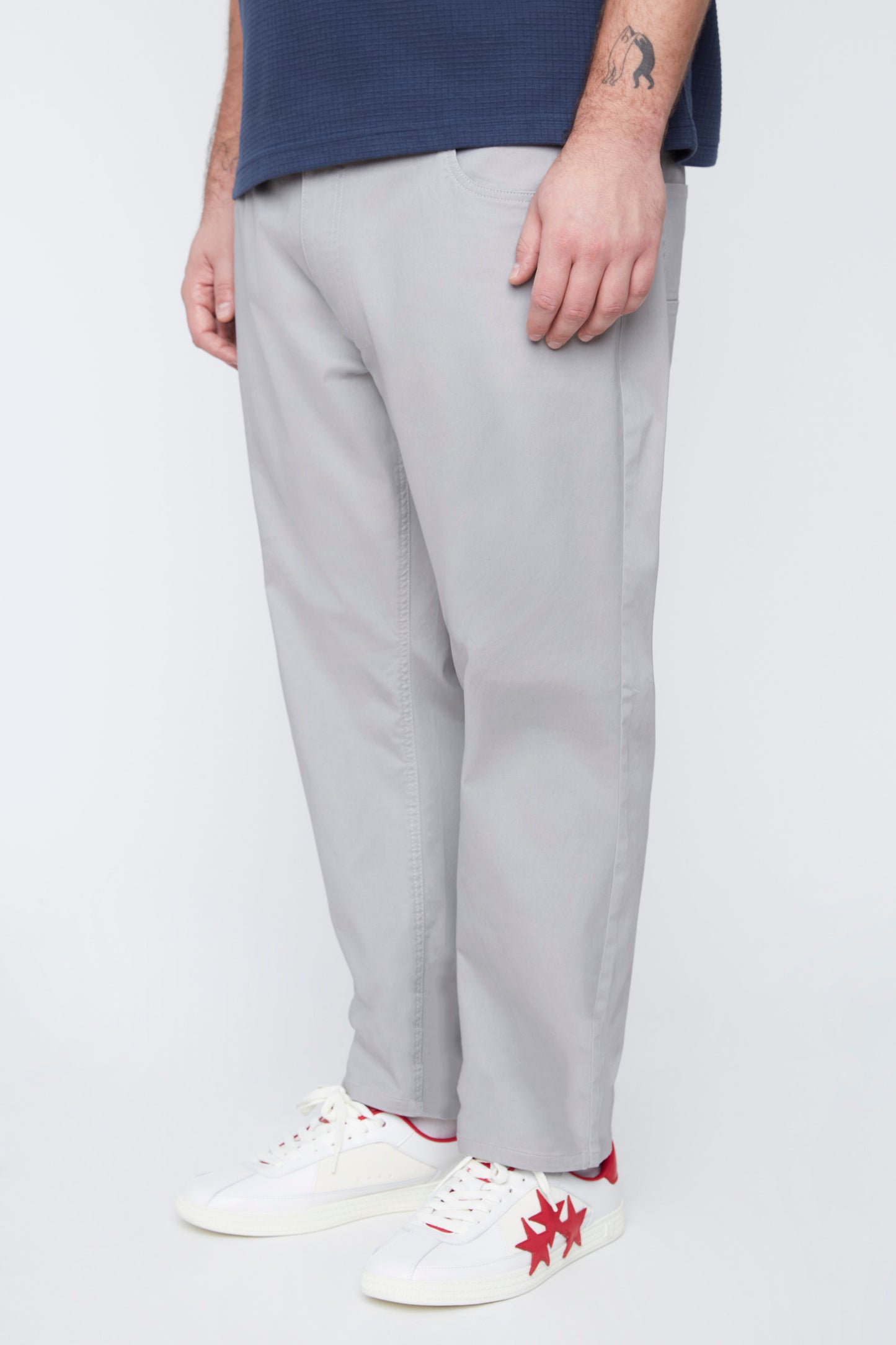 Men's Cotton-Blend 5-Pocket Pant