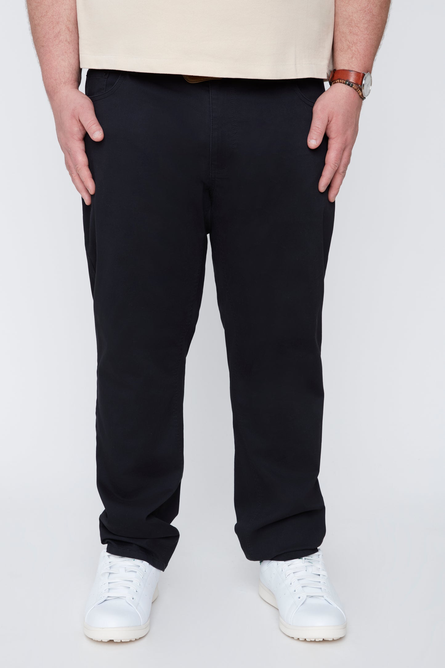 Men's Cotton-Blend 5-Pocket Pant