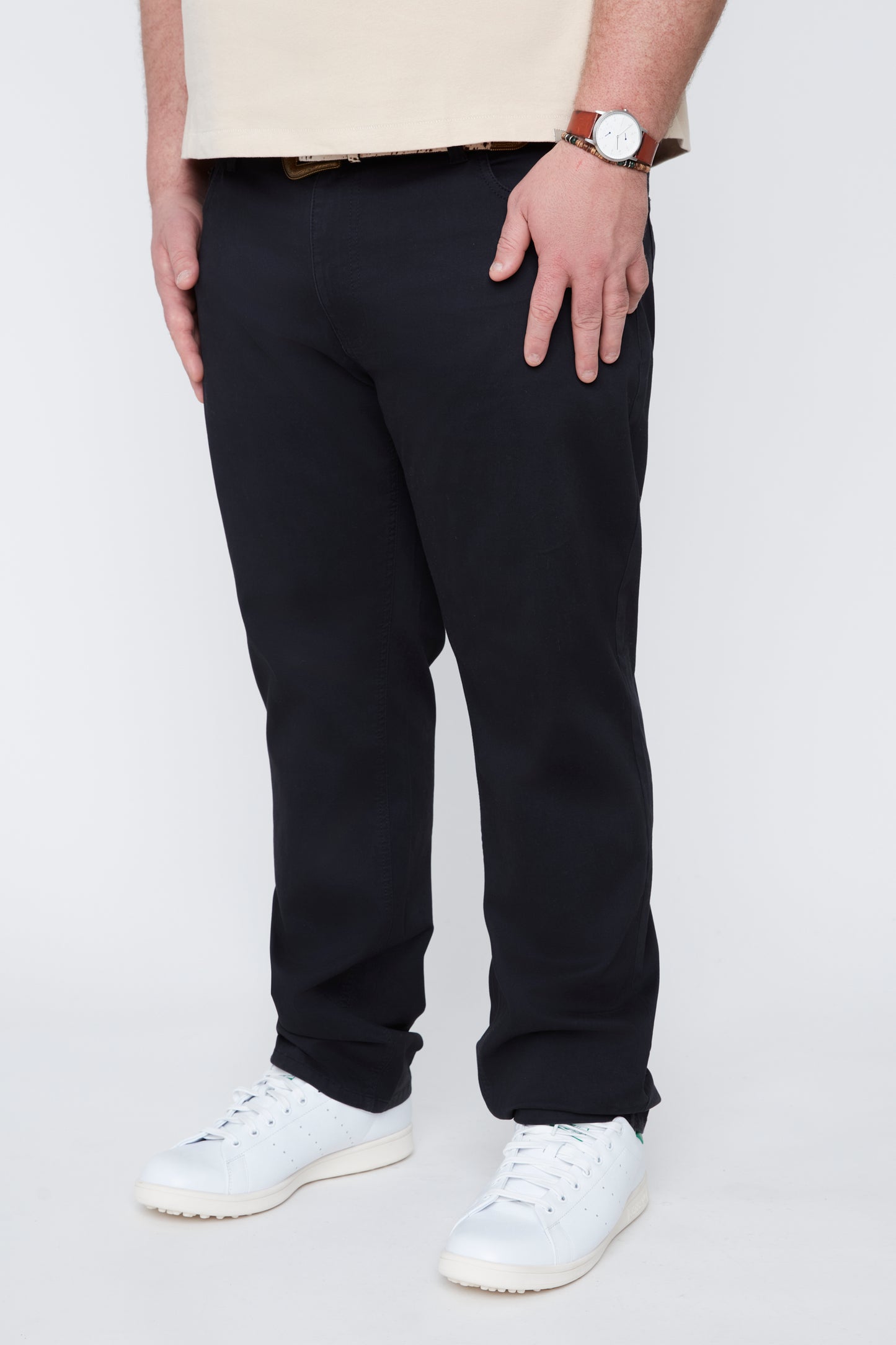 Men's Cotton-Blend 5-Pocket Pant