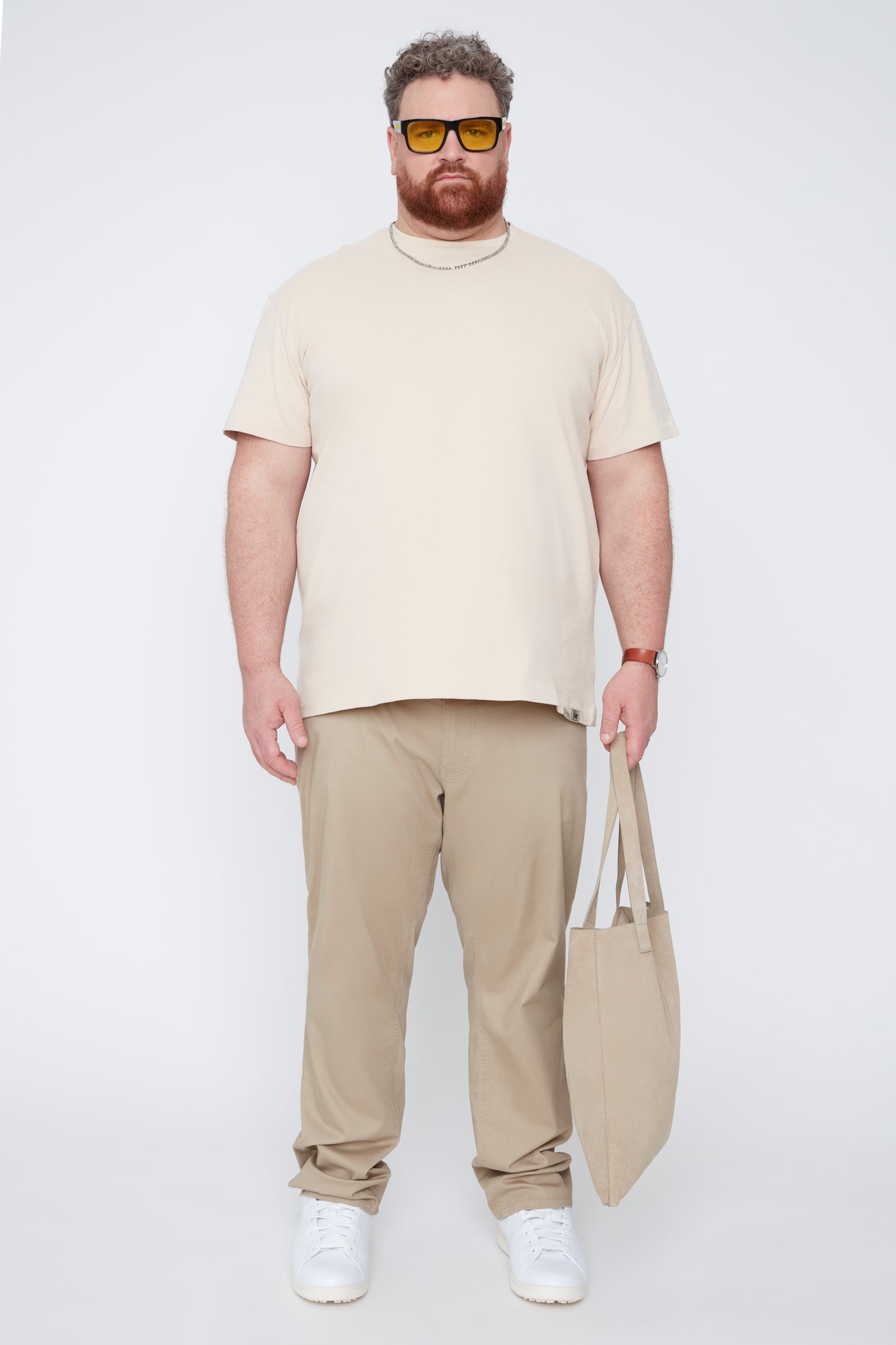 Men's Cotton-Blend 5-Pocket Pant