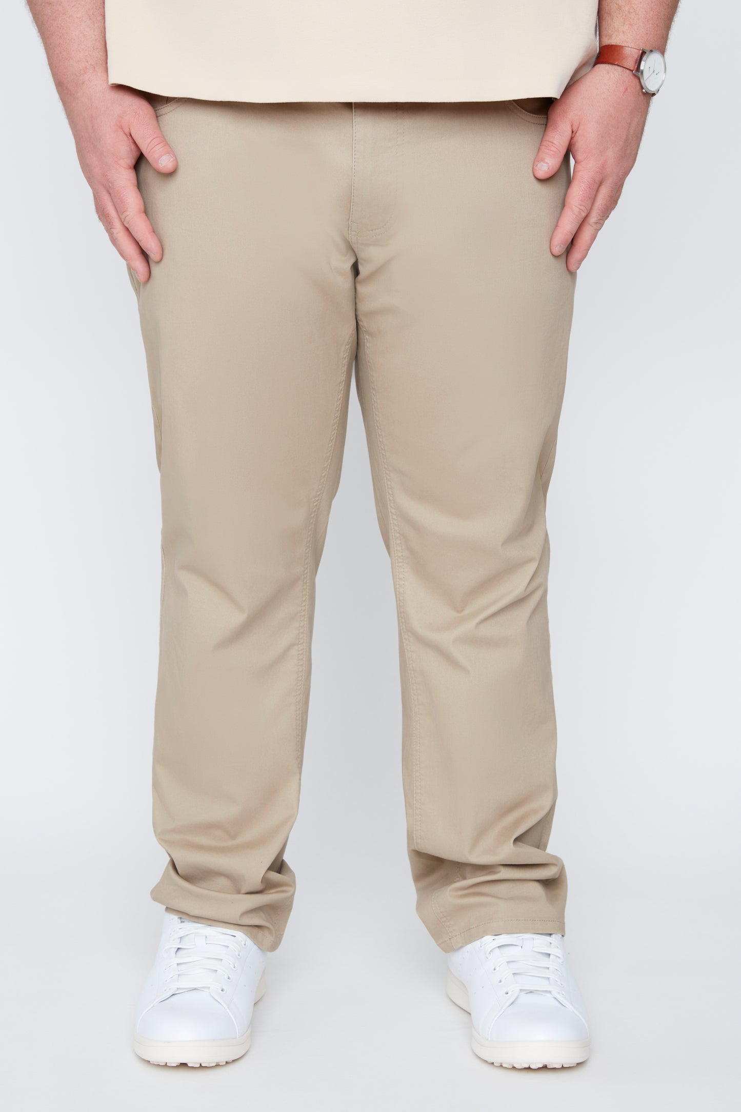 Men's Cotton-Blend 5-Pocket Pant