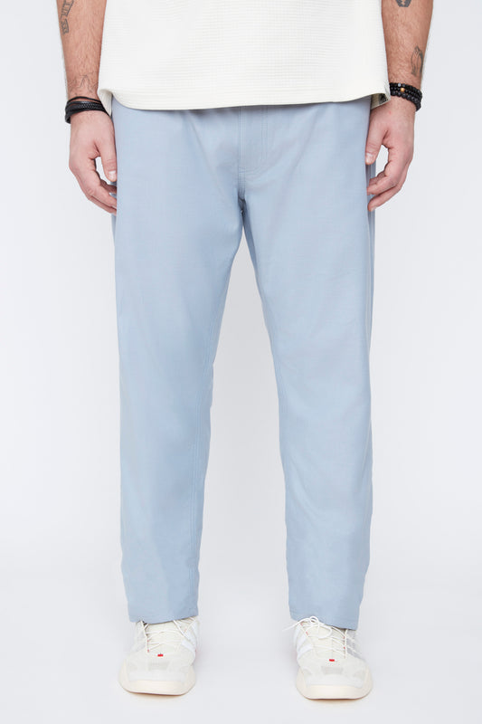 Men's Textured Stretch Cotton 5-Pocket Pant