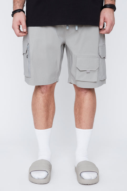 Short cargo à enfiler pour homme