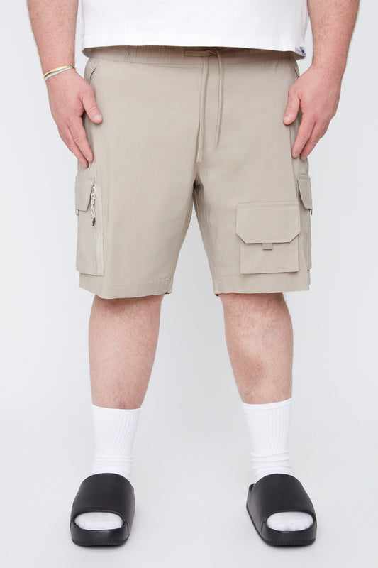 Short cargo à enfiler pour homme