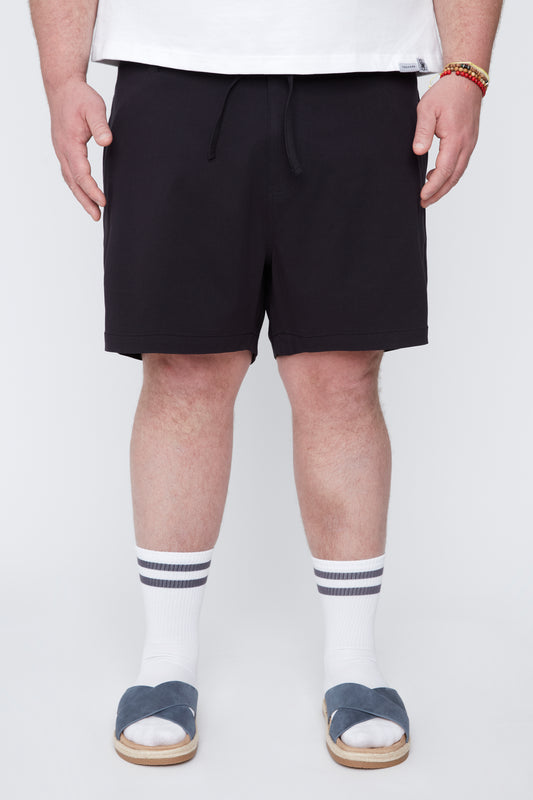 Short chino plissé pour homme
