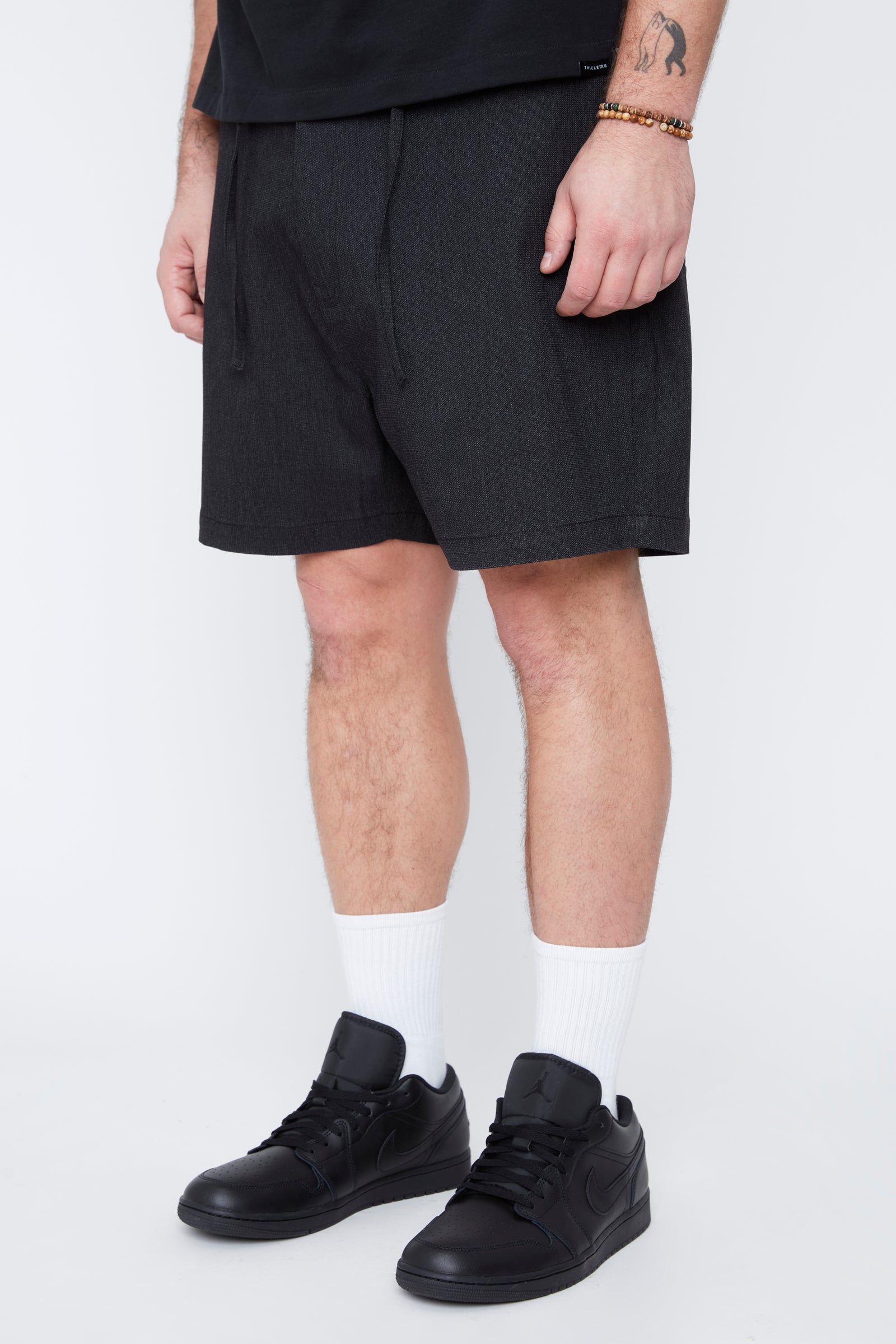 Men's Textured Chino Shorts for Big & Tall | THICKEMS – Thickems