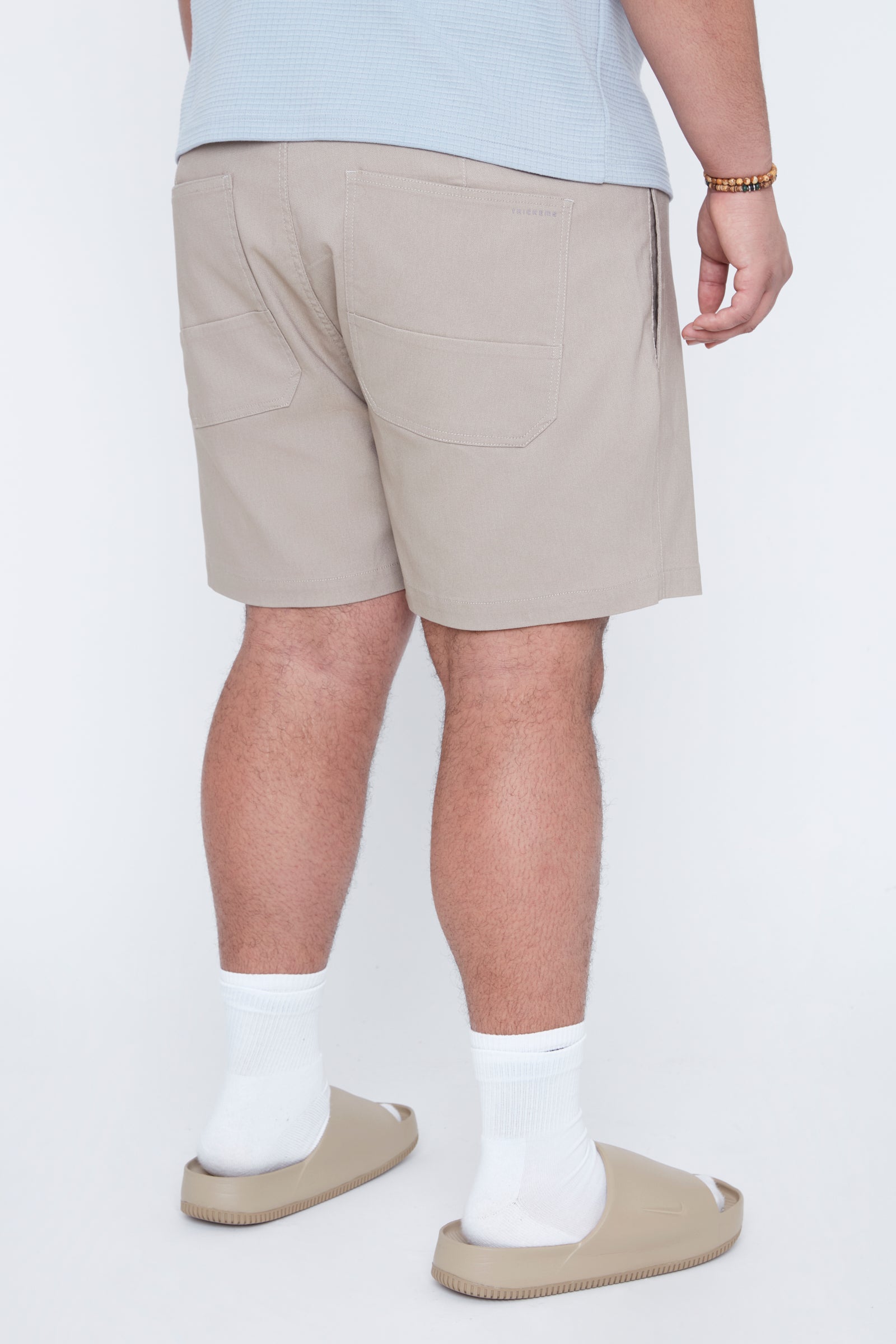 Men's Textured Chino Shorts for Big & Tall | THICKEMS – Thickems