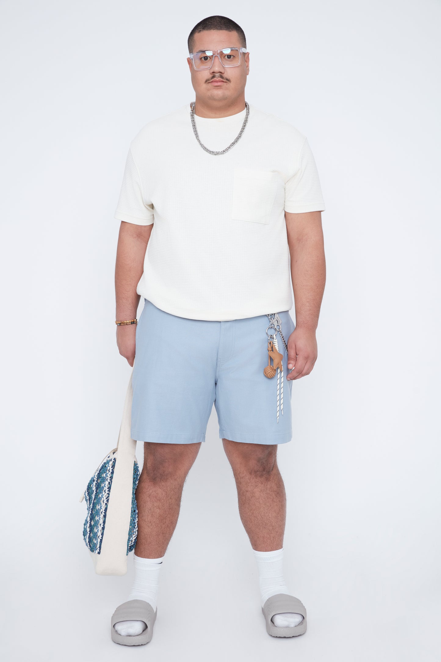 Men’s Cotton Stretch Coaches Short