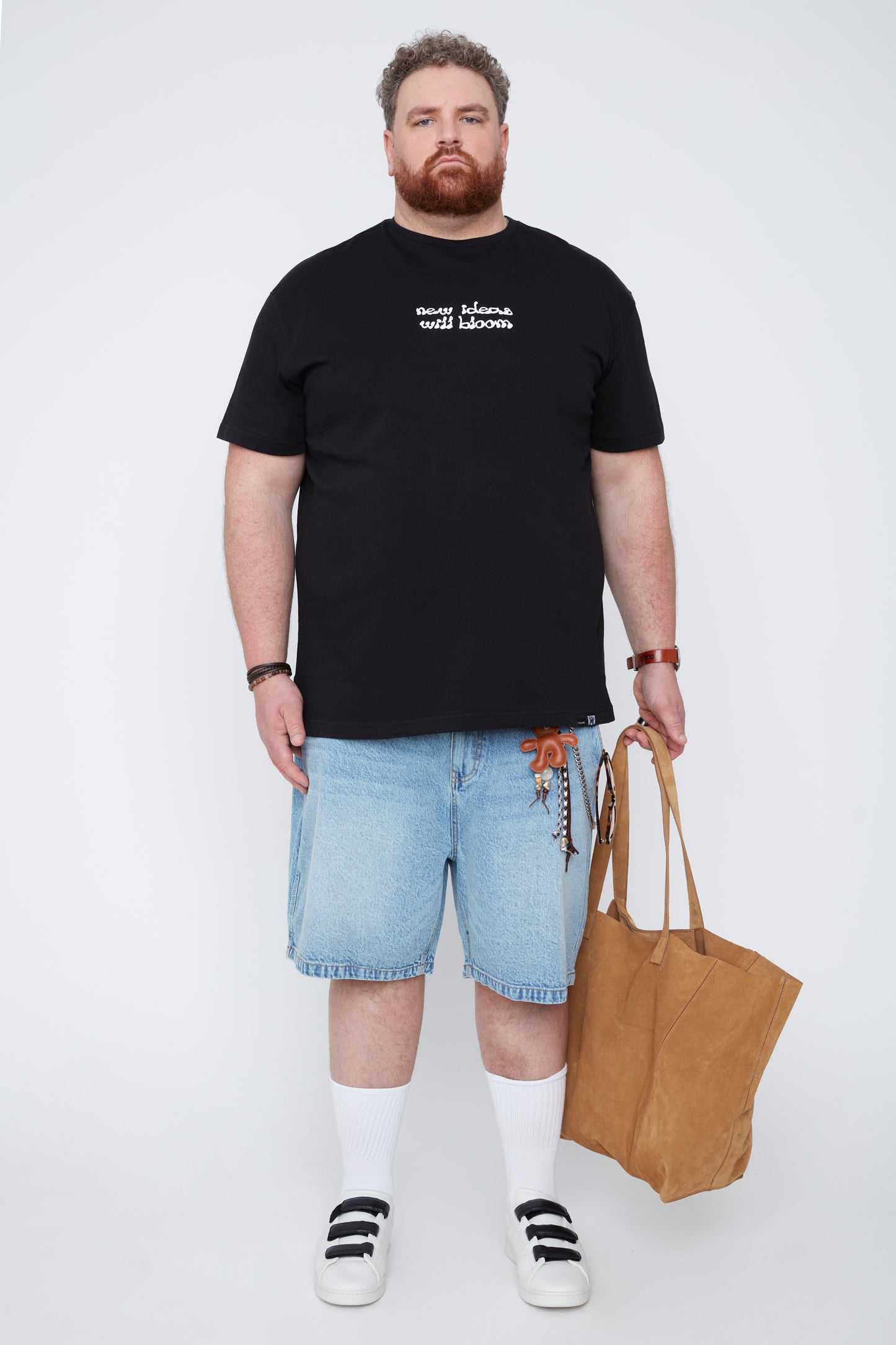 Jort en jean extensible confortable et décontracté pour homme