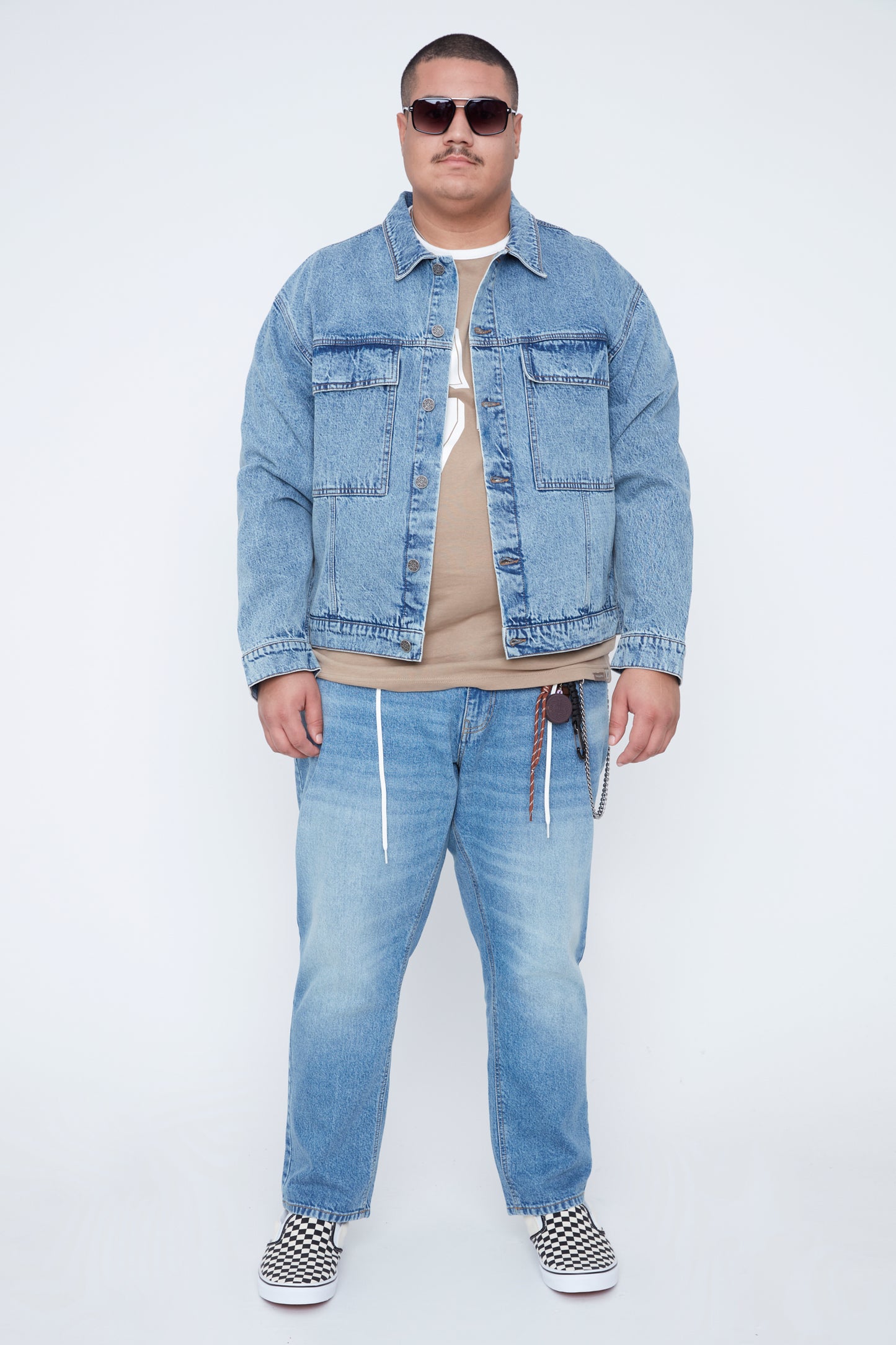 Men’s Oversized Fit Denim Jacket