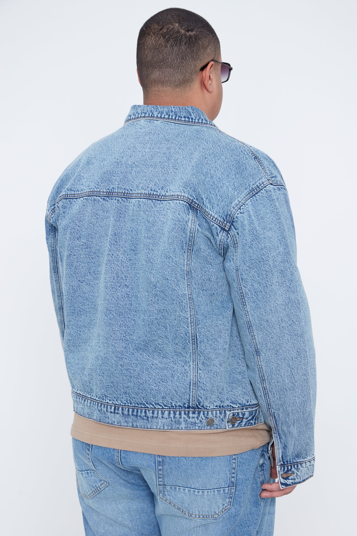 Men’s Oversized Fit Denim Jacket