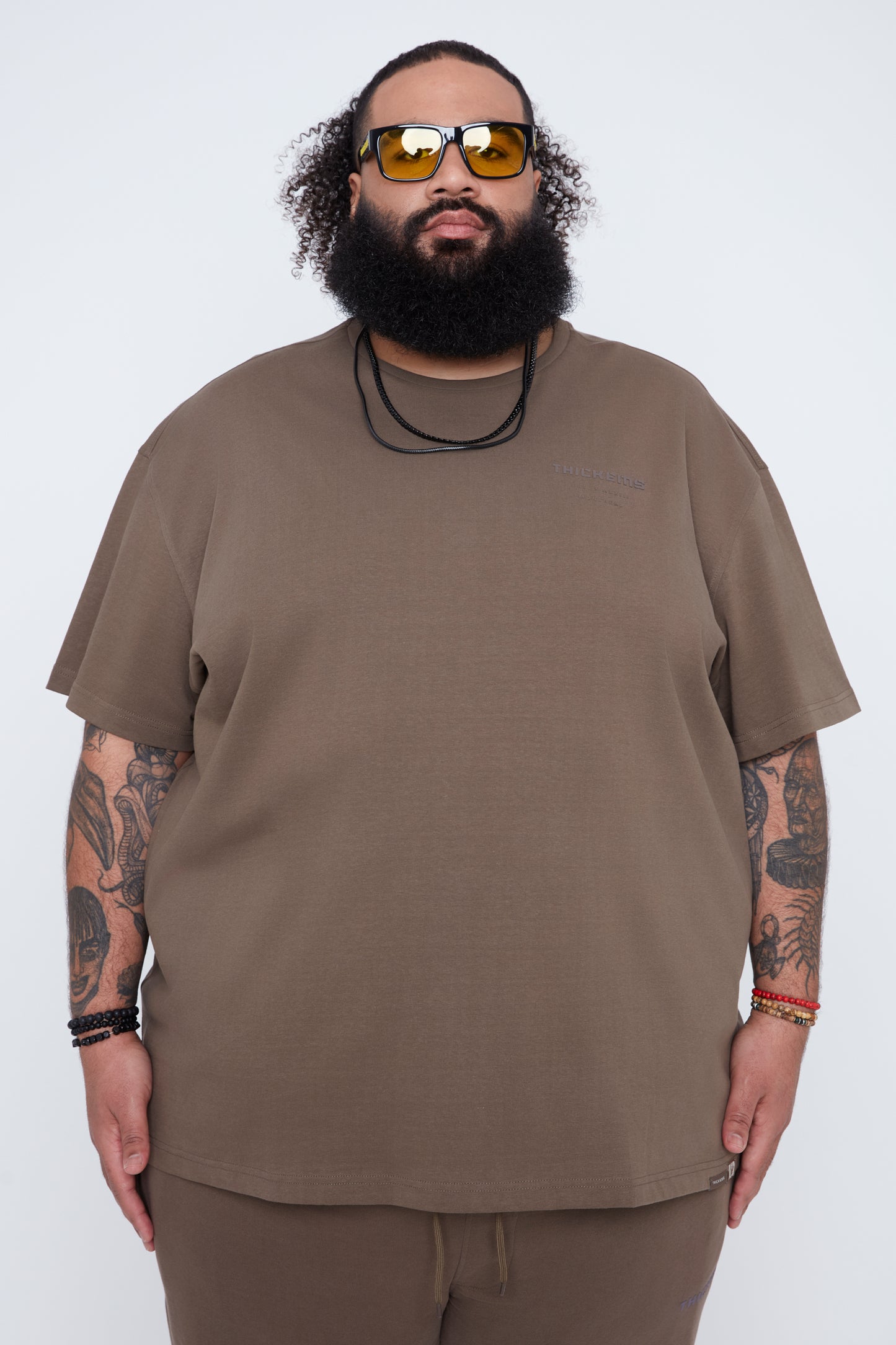 T-shirt à col rond pour homme
