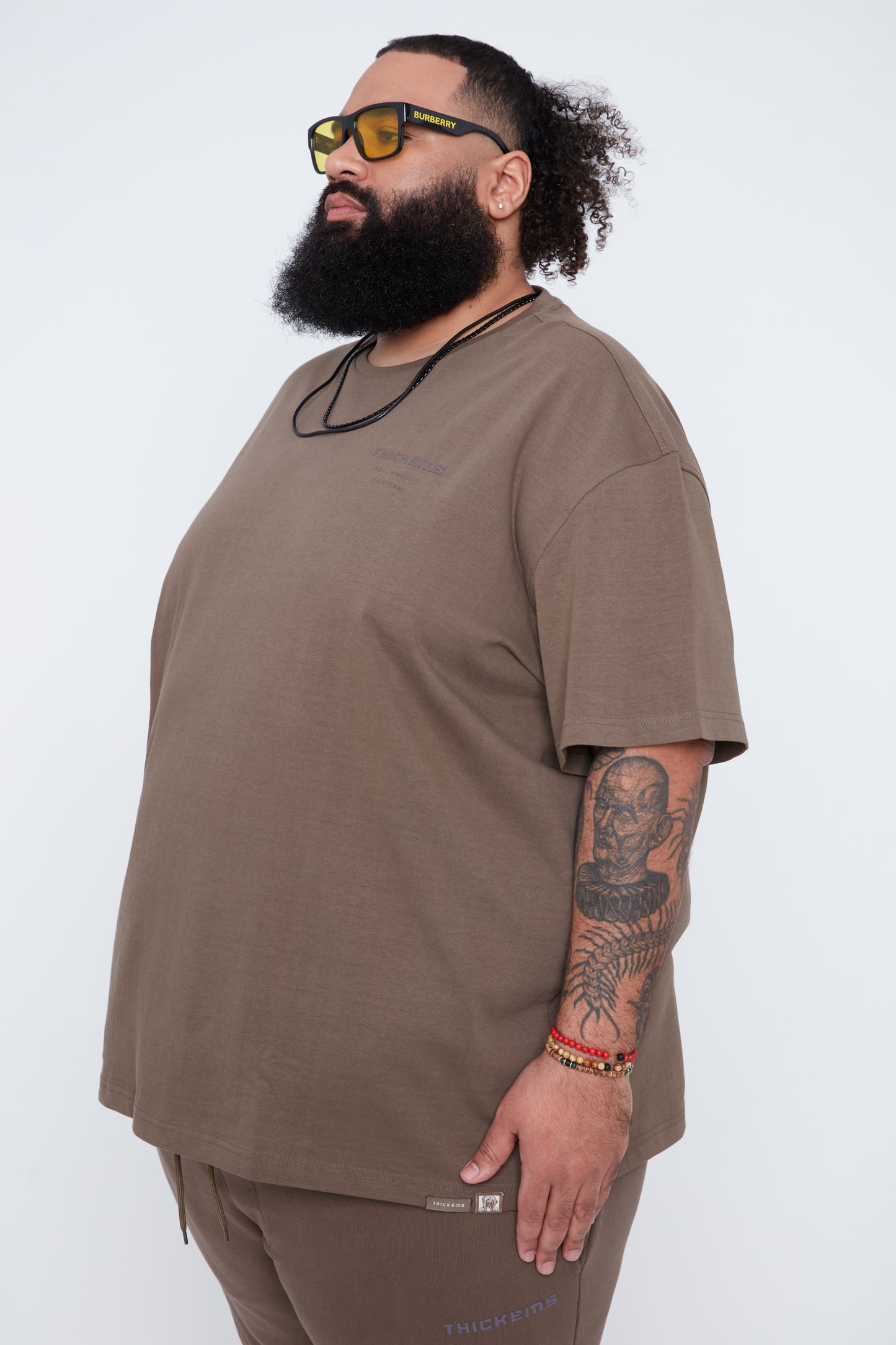 T-shirt à col rond pour homme