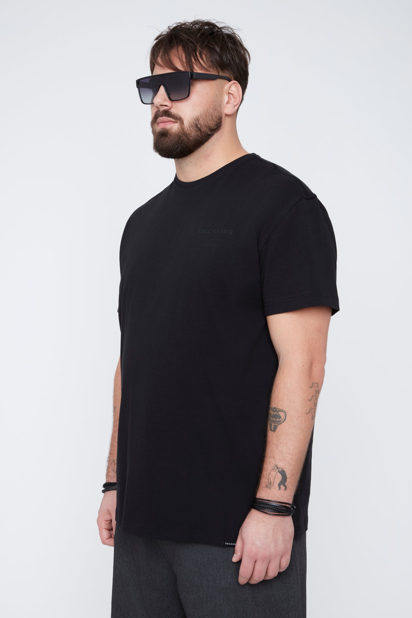T-shirt à col rond pour homme
