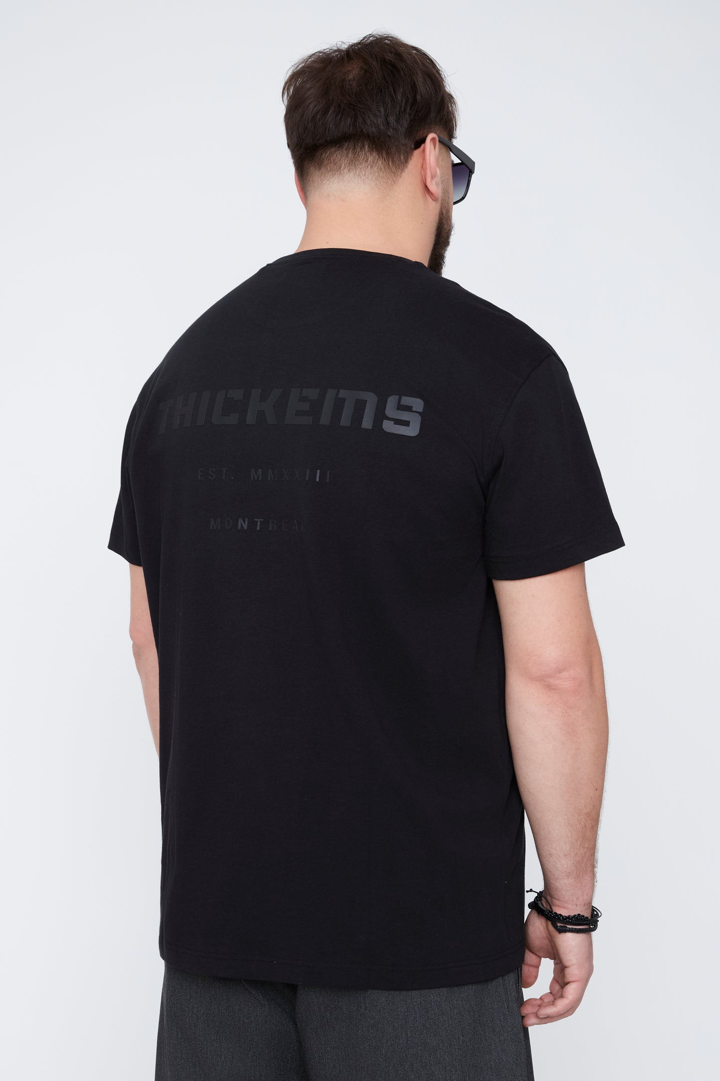 T-shirt à col rond pour homme