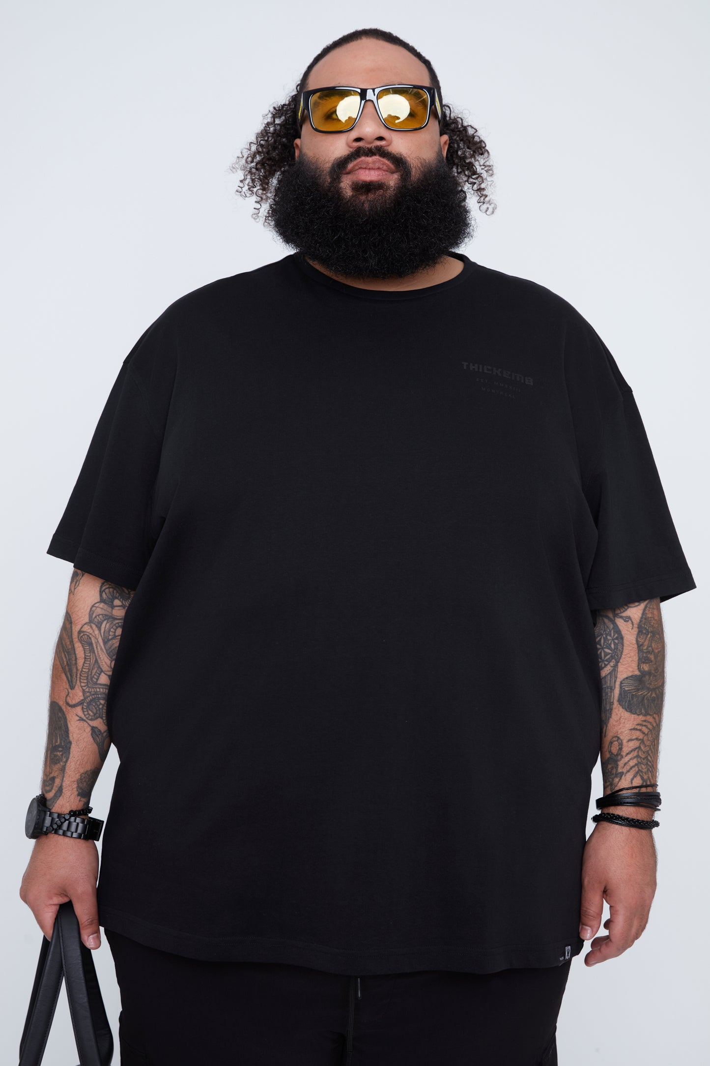 T-shirt à col rond pour homme