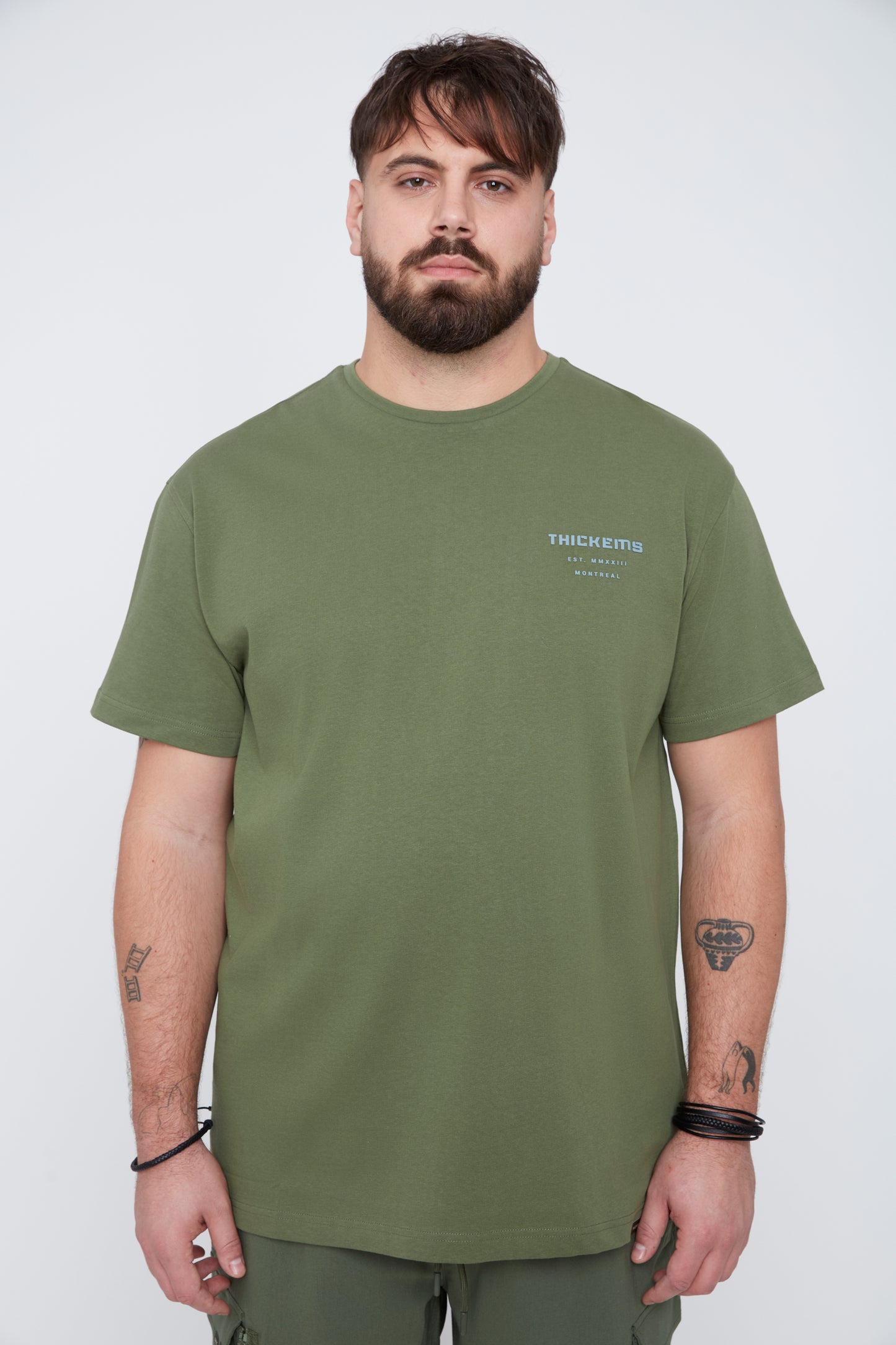 T-shirt à col rond pour homme