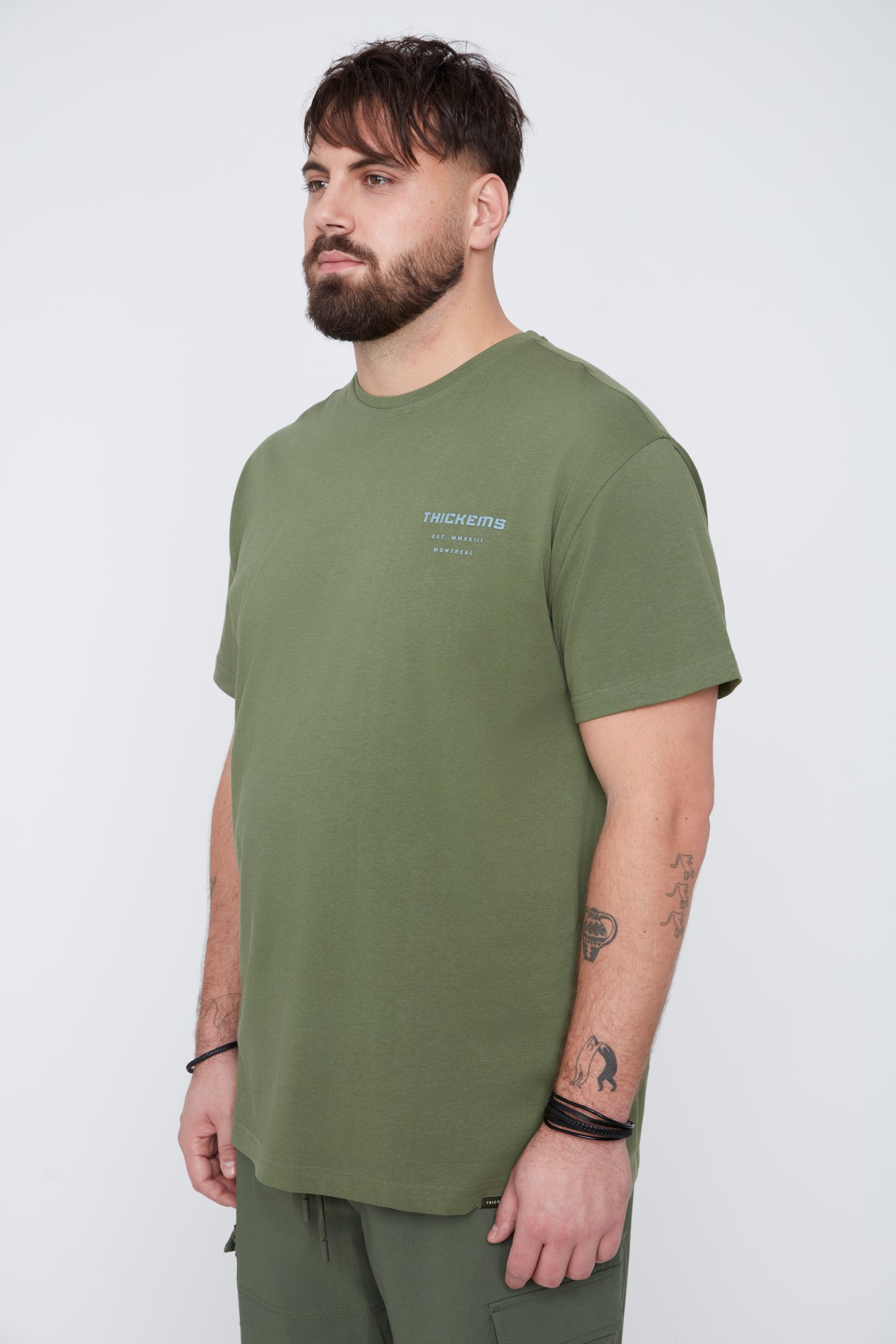 T-shirt à col rond pour homme
