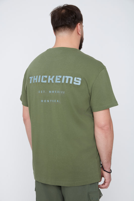T-shirt à col rond pour homme