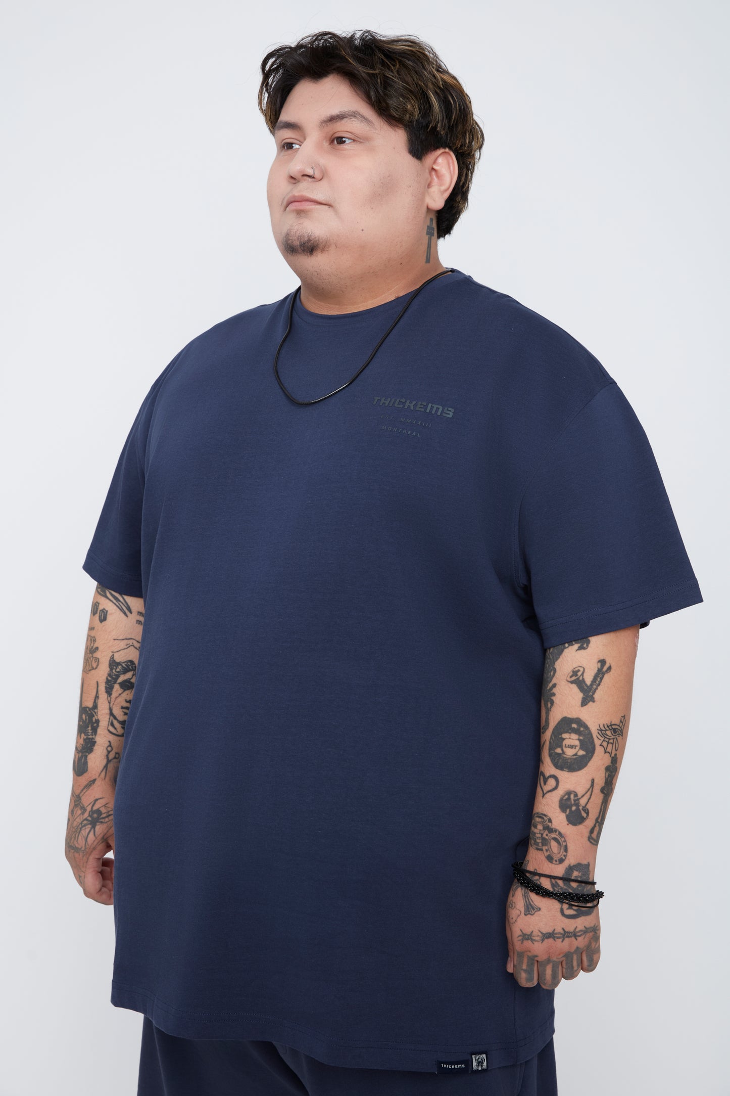 T-shirt à col rond pour homme