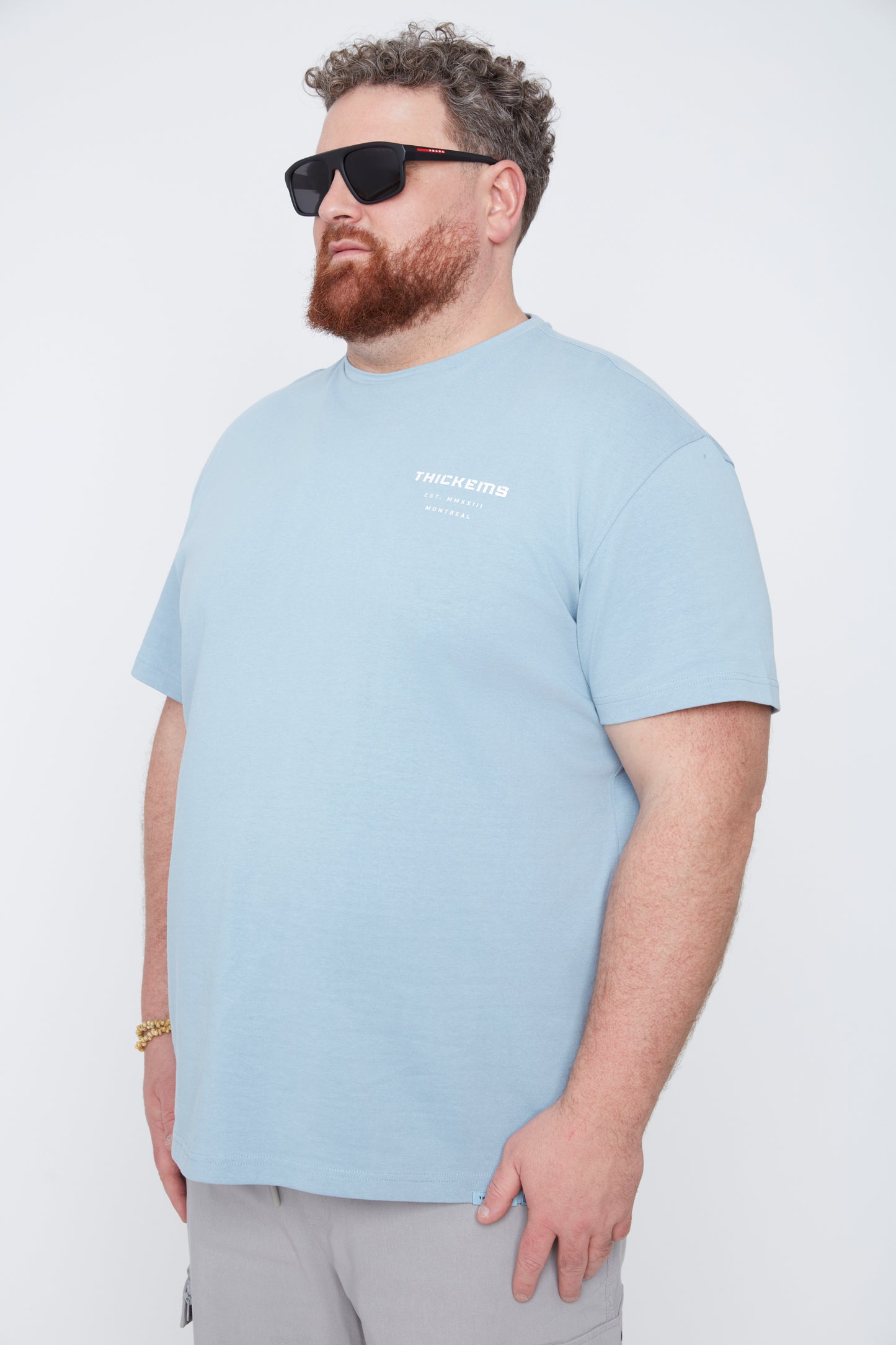 T-shirt à col rond pour homme
