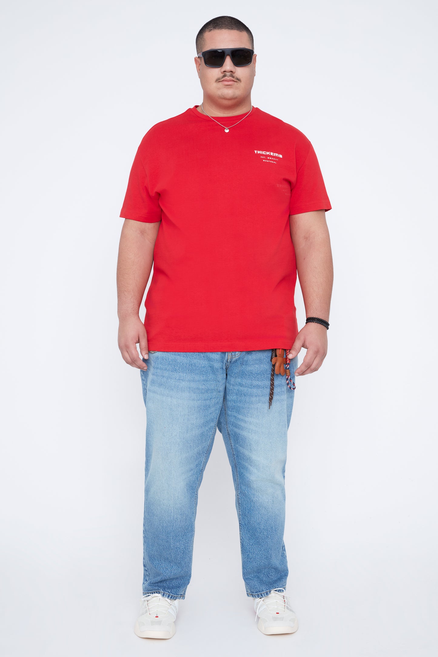 T-shirt à col rond pour homme