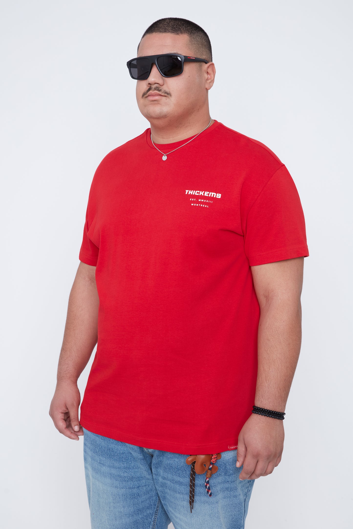 T-shirt à col rond pour homme