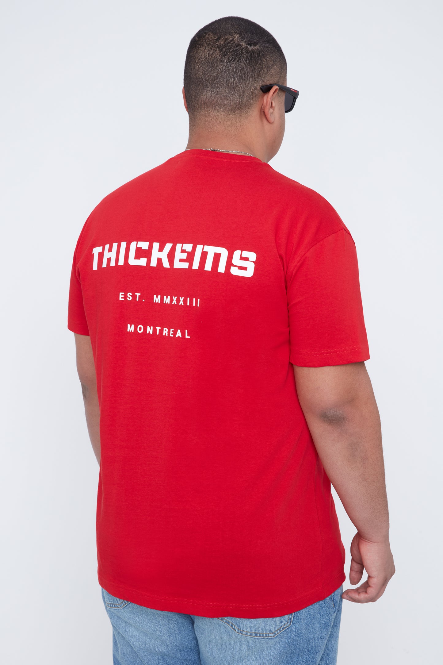T-shirt à col rond pour homme