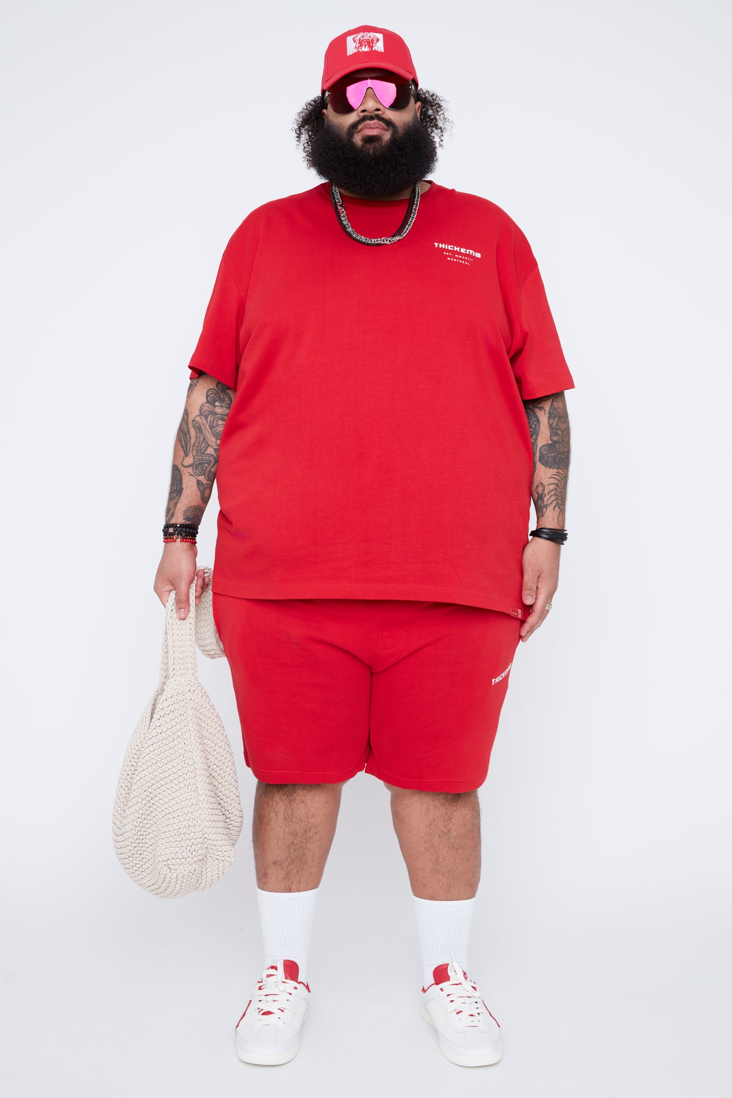 T-shirt à col rond pour homme
