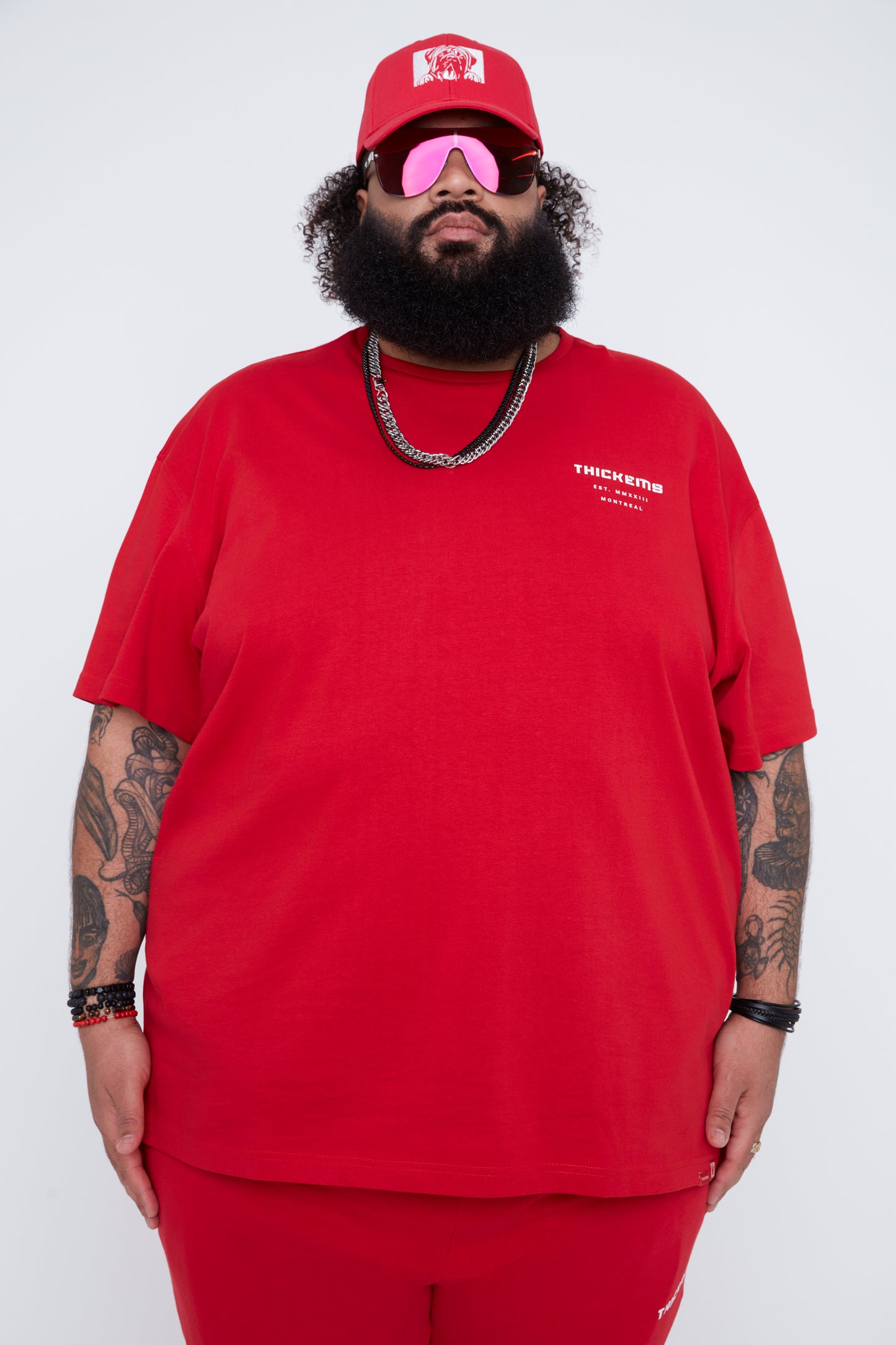 T-shirt à col rond pour homme