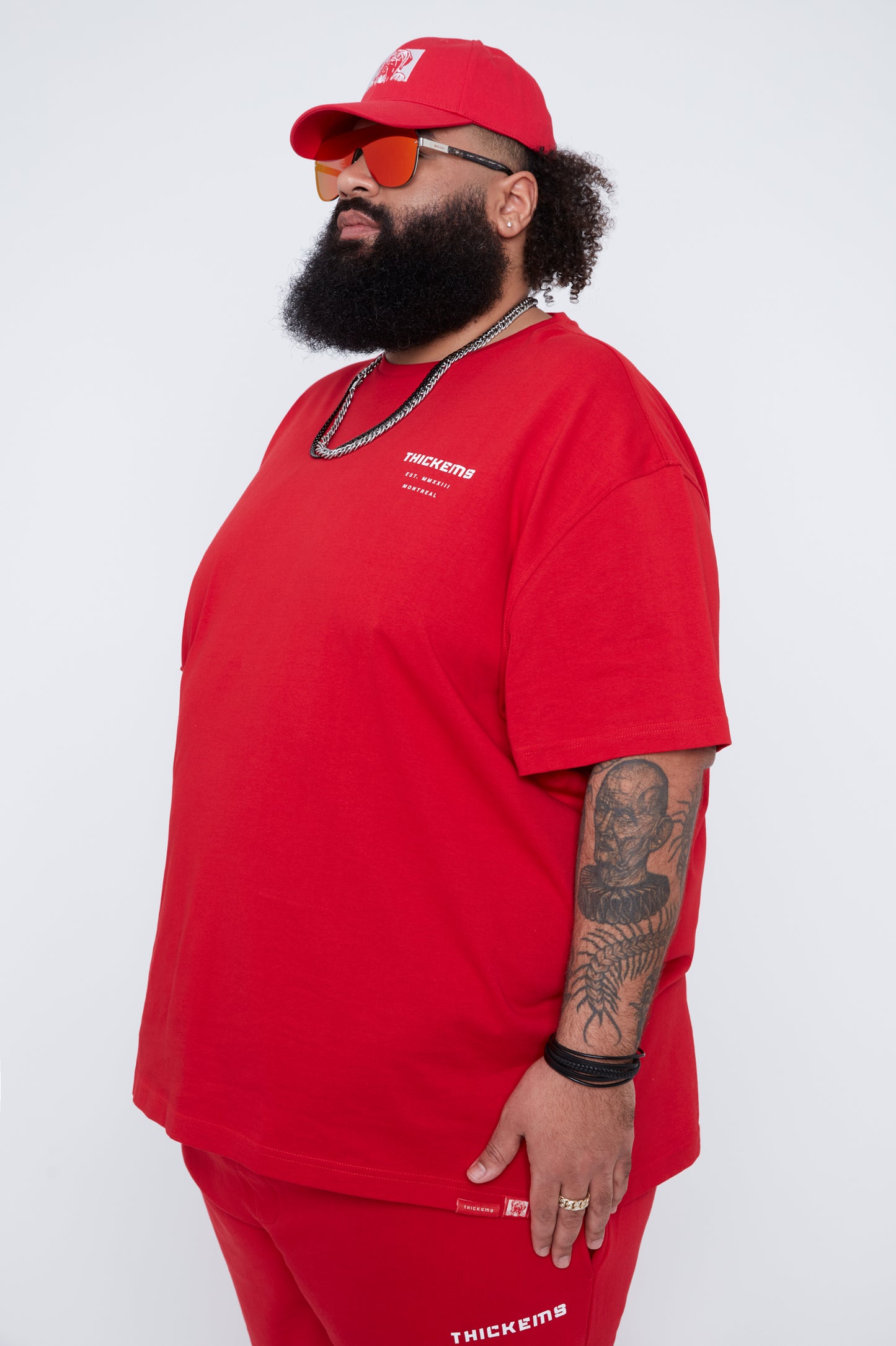 T-shirt à col rond pour homme