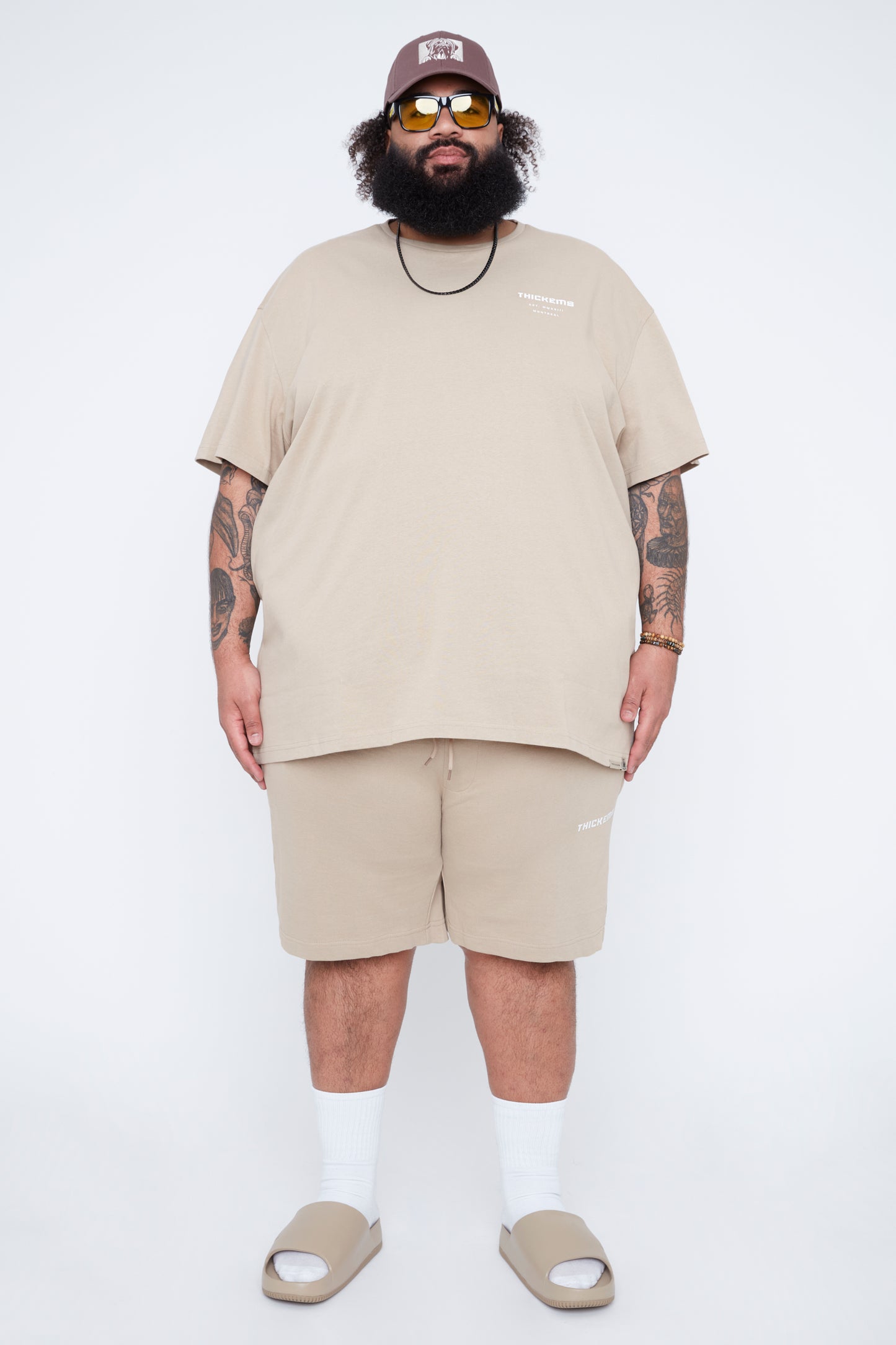 T-shirt à col rond pour homme