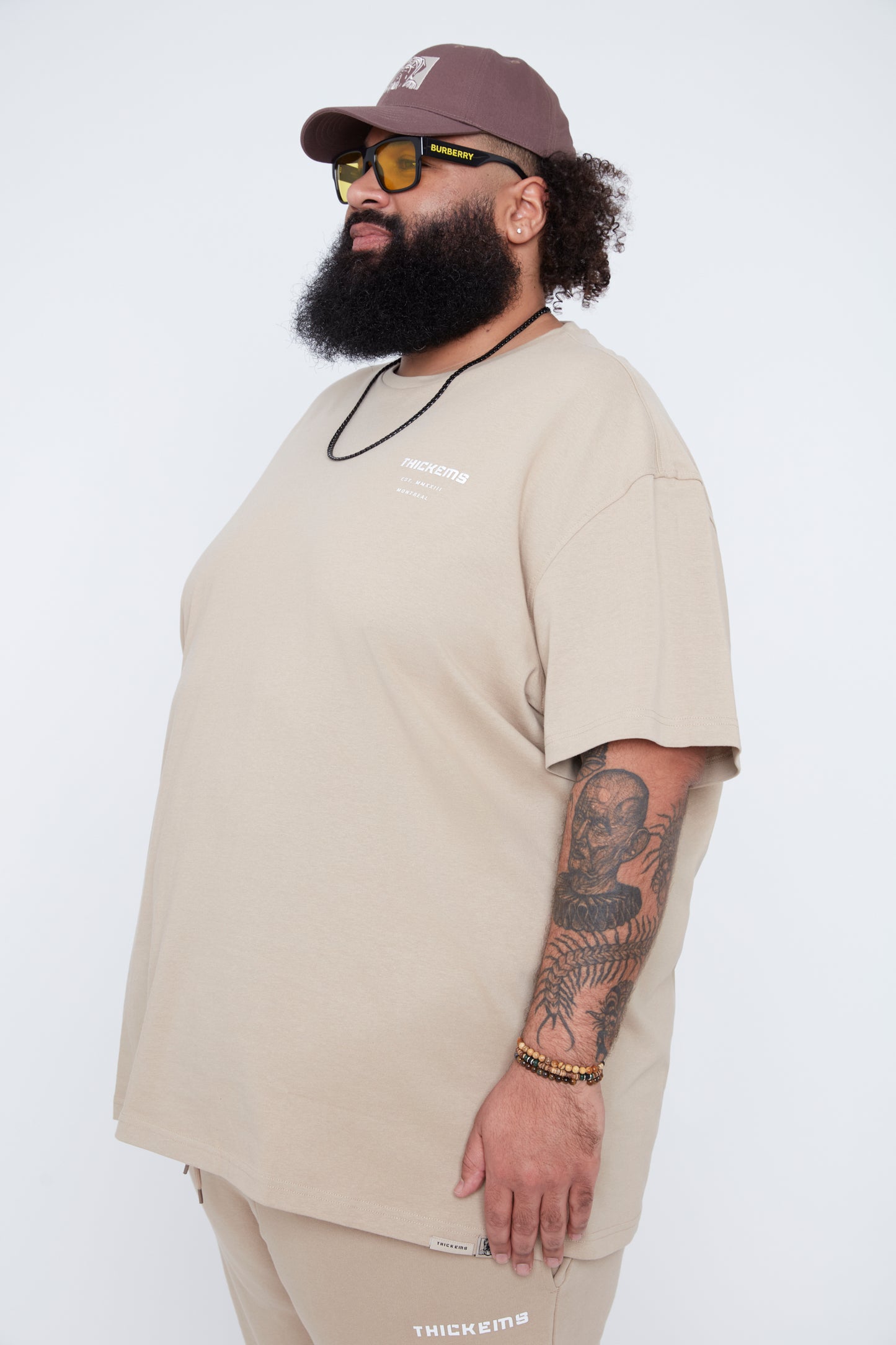 T-shirt à col rond pour homme